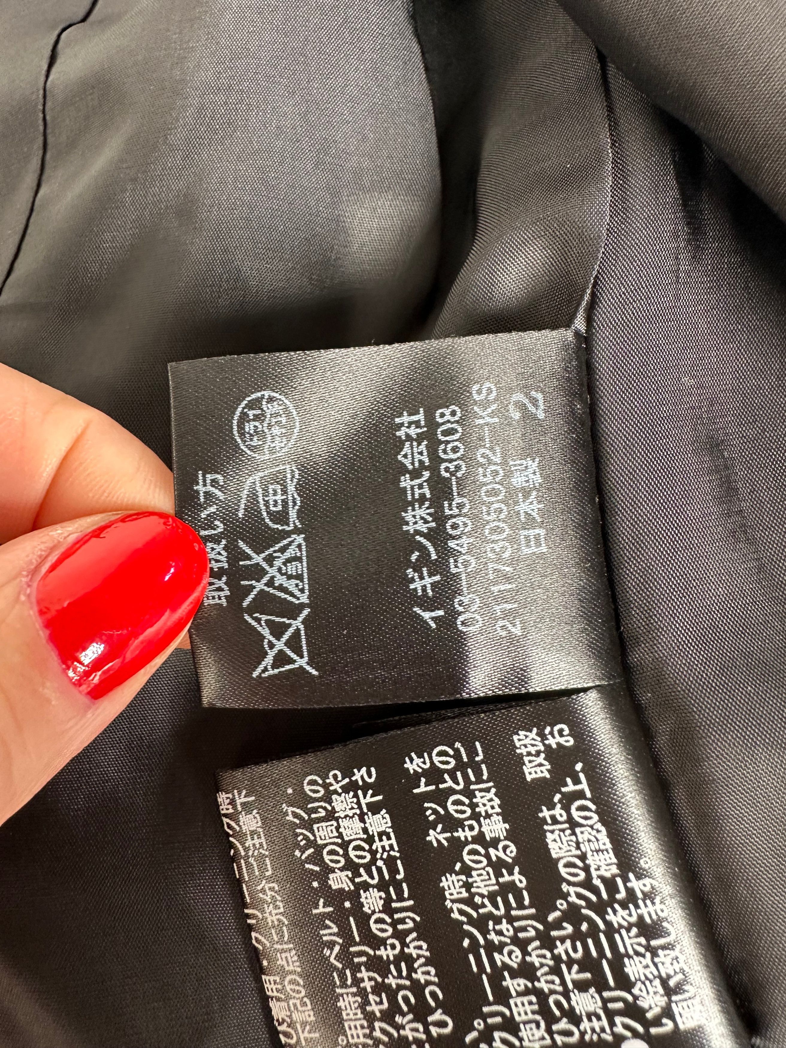 Chloe Vintage Givenchy Wool Blazer Short Coat Black M Size S / US 4 / IT 40 - 10 Thumbnail