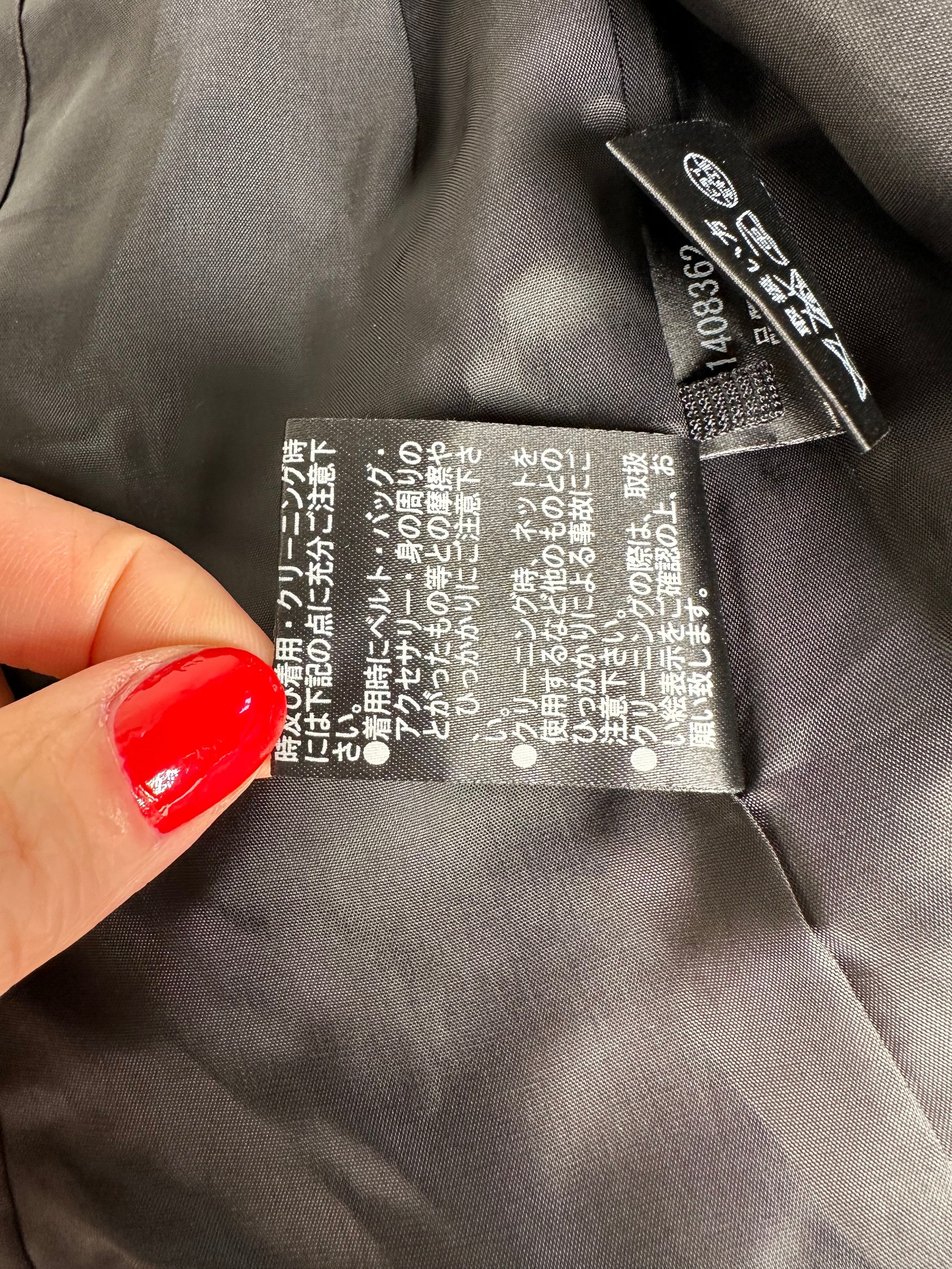 Chloe Vintage Givenchy Wool Blazer Short Coat Black M Size S / US 4 / IT 40 - 9 Thumbnail
