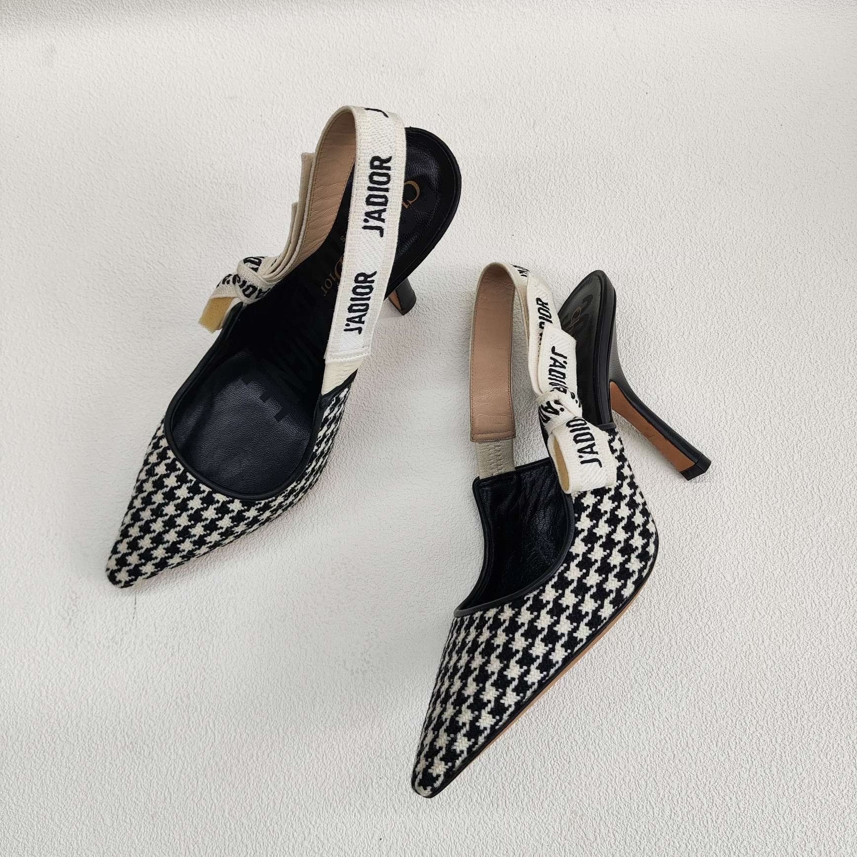 Dior Dior Leather Black Sandals us_5 Women Size US 5 / IT 35 - 8 Thumbnail
