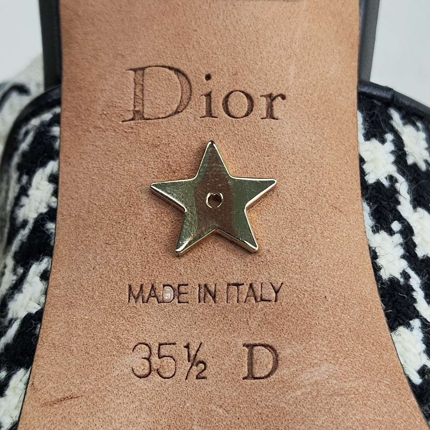 Dior Dior Leather Black Sandals us_5 Women Size US 5 / IT 35 - 6 Thumbnail