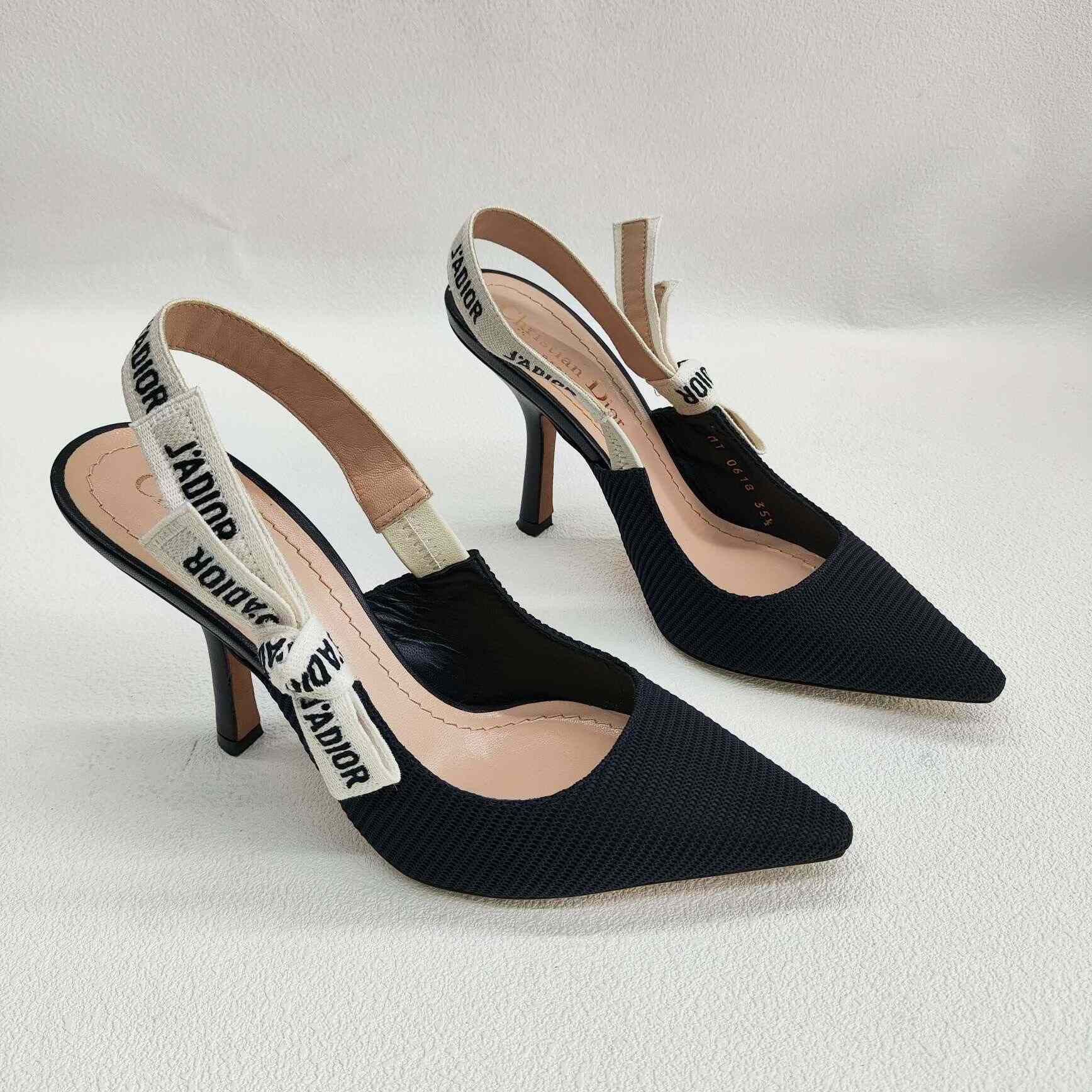 Dior Dior Black Sandals us_5 Women Size US 5 / IT 35 - 3 Thumbnail