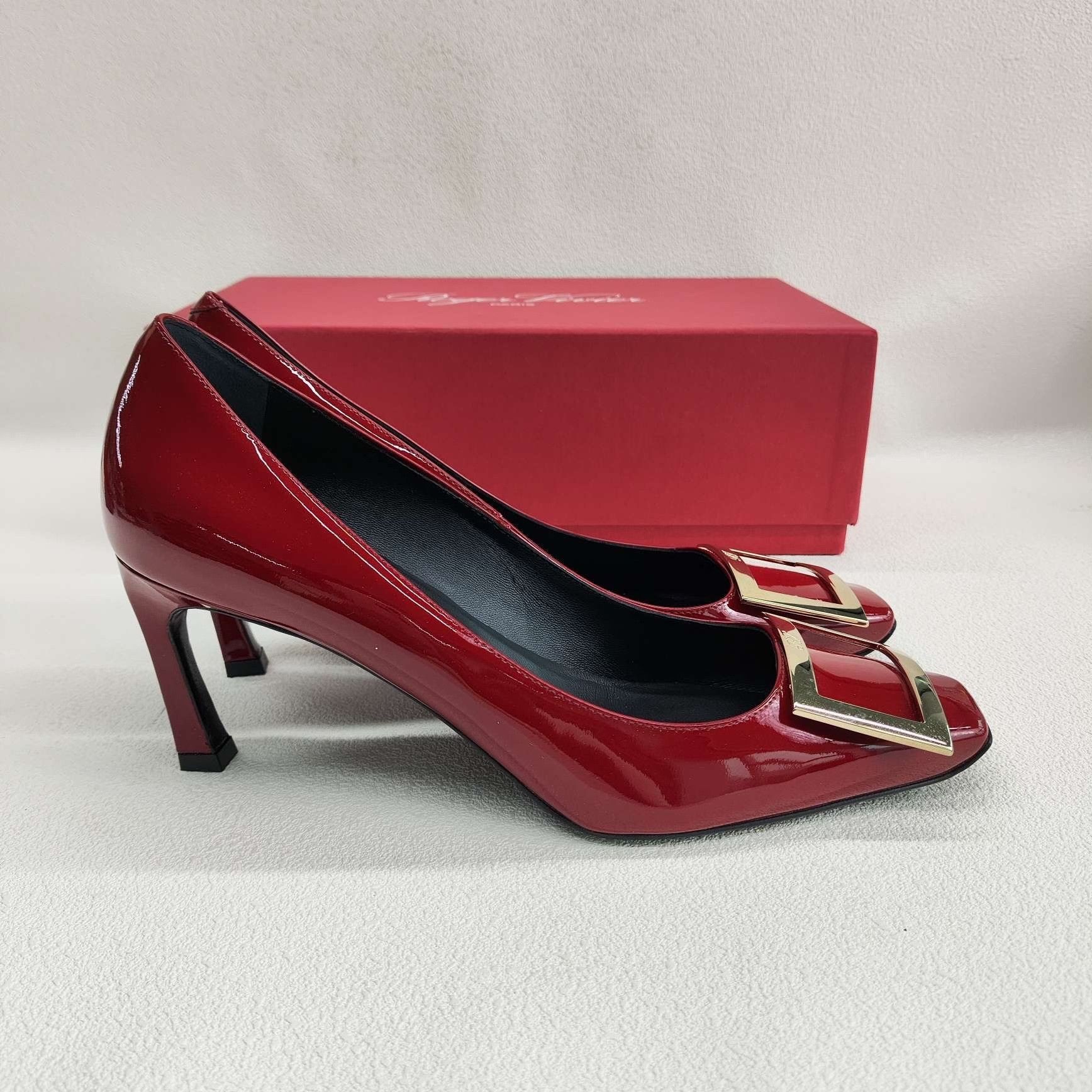 Roger Vivier Roger Vivier Retro Red Lowtop Sneakers us_7-5 Women Size US 7.5 / IT 37.5 - 4 Thumbnail