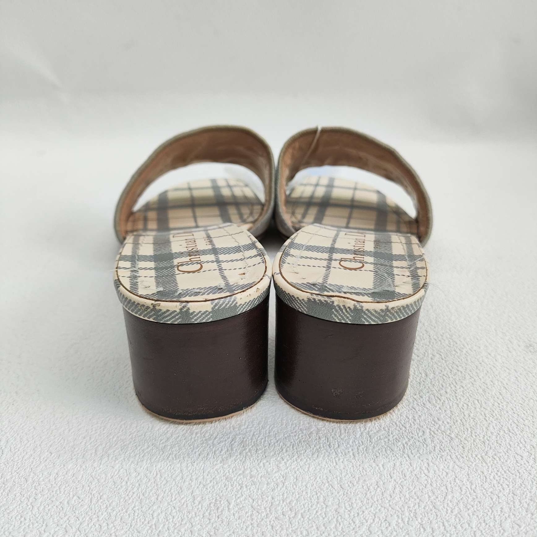 Dior Dior Lightweight Gray Sandals us_6-5 Women Size US 6.5 / IT 36.5 - 5 Thumbnail
