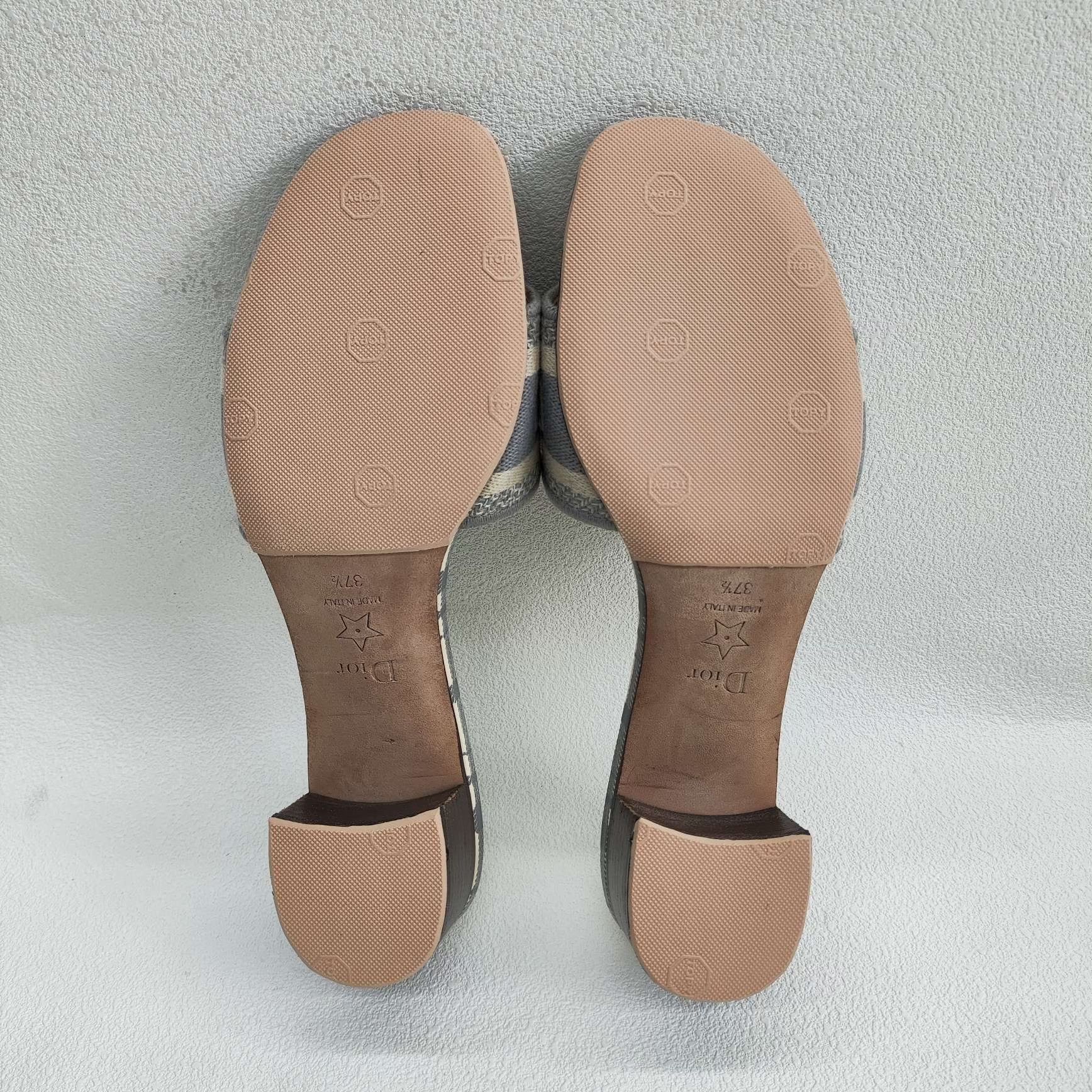 Dior Dior Lightweight Gray Sandals us_6-5 Women Size US 6.5 / IT 36.5 - 7 Thumbnail