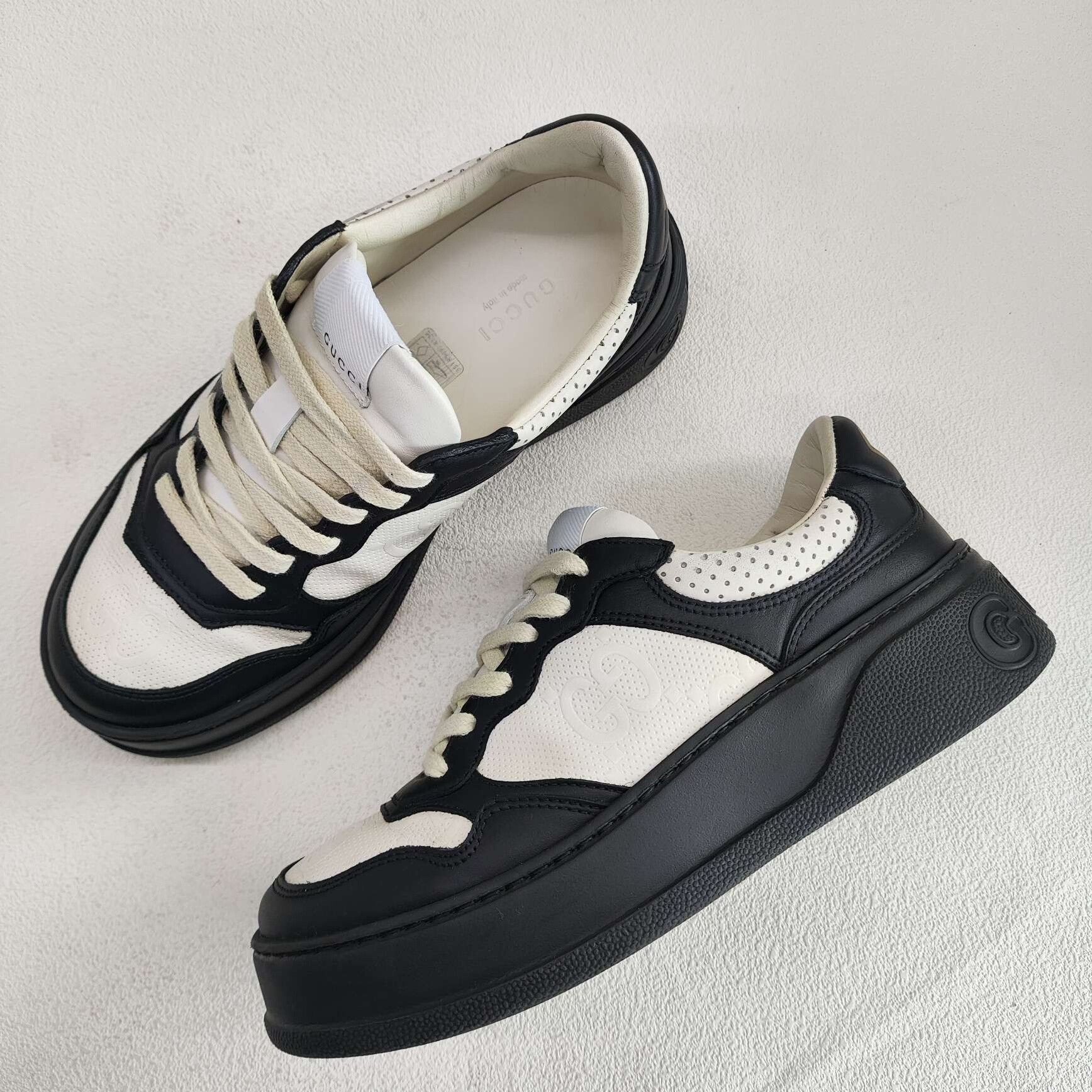 Gucci Gucci Casual Printed Black Lowtop Sneakers us_6-5 Women Size US 6.5 / IT 36.5 - 8 Thumbnail