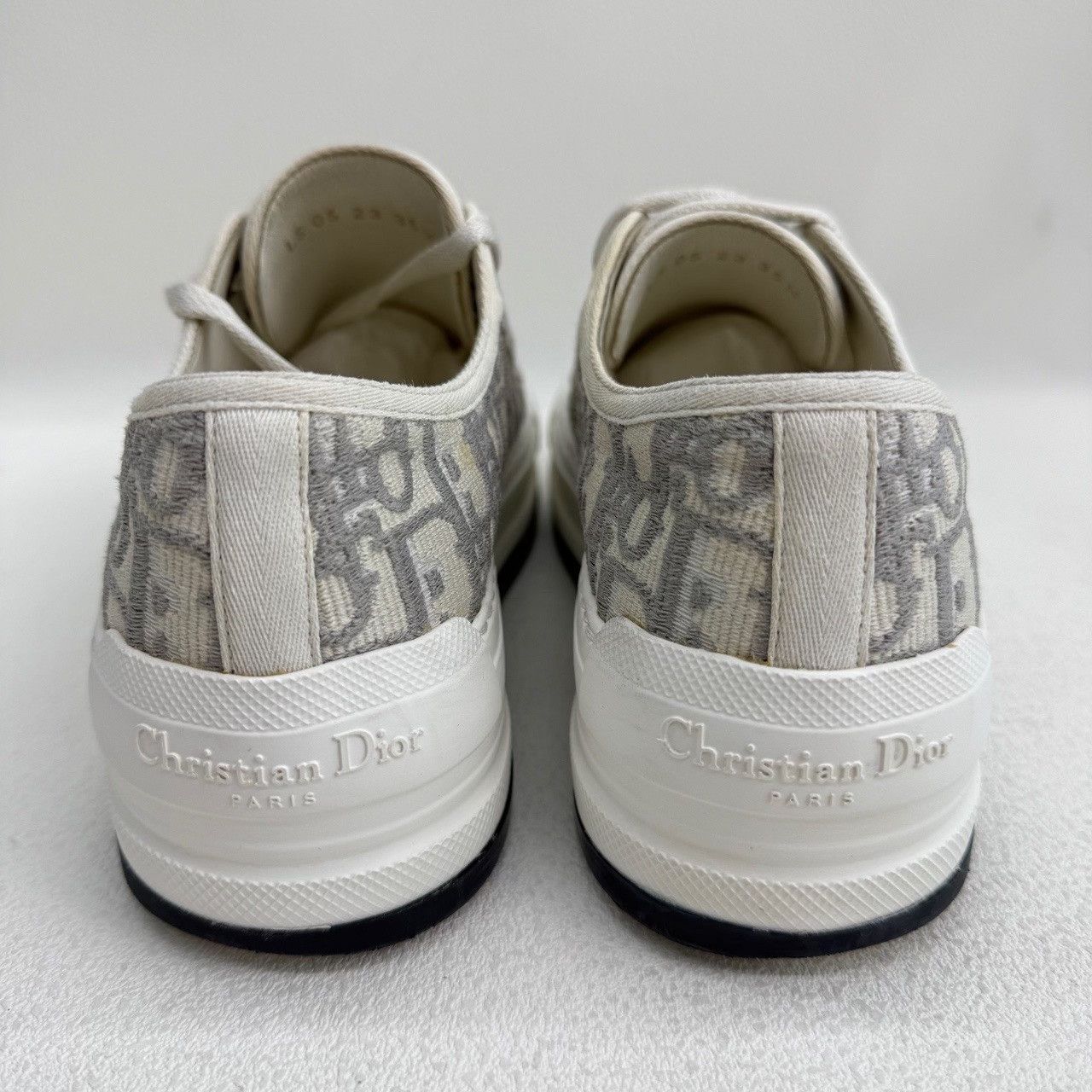 Dior Dior Gray Lowtop Sneakers us_5 Women Size US 5 / IT 35 - 5 Thumbnail