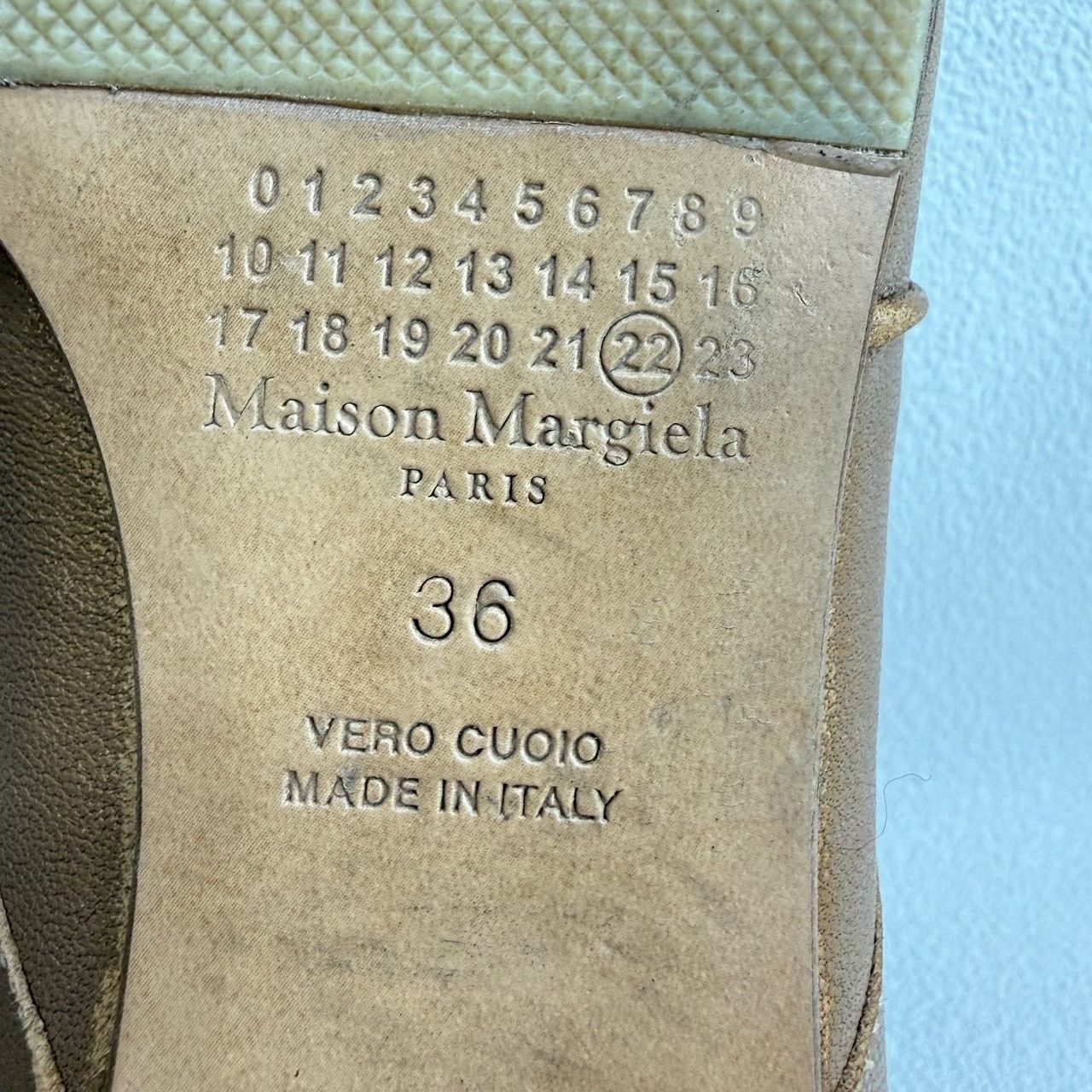 Maison Margiela Maison Margiela Leather Brown Lowtop Sneakers us_6 Women Size US 6 / IT 36 - 8 Thumbnail