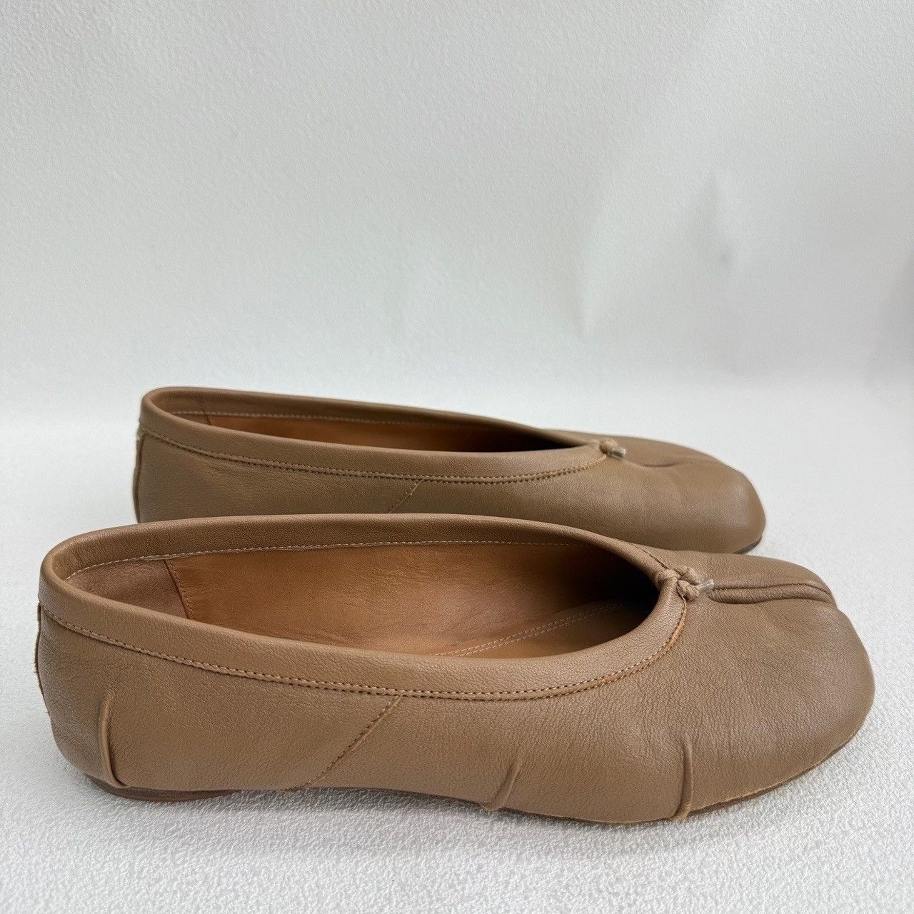 Maison Margiela Maison Margiela Leather Brown Lowtop Sneakers us_6 Women Size US 6 / IT 36 - 3 Thumbnail
