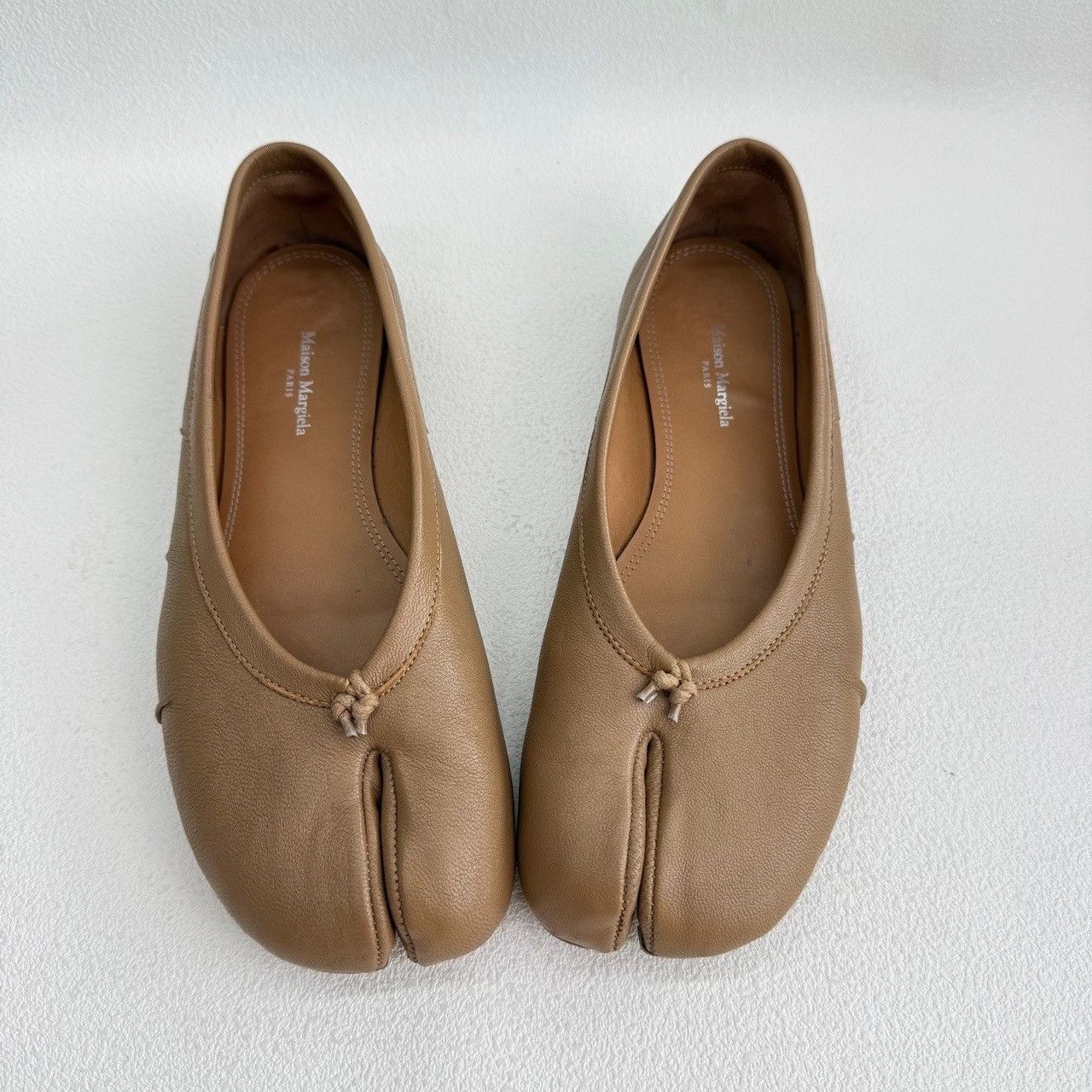 Maison Margiela Maison Margiela Leather Brown Lowtop Sneakers us_6 Women Size US 6 / IT 36 - 9 Thumbnail