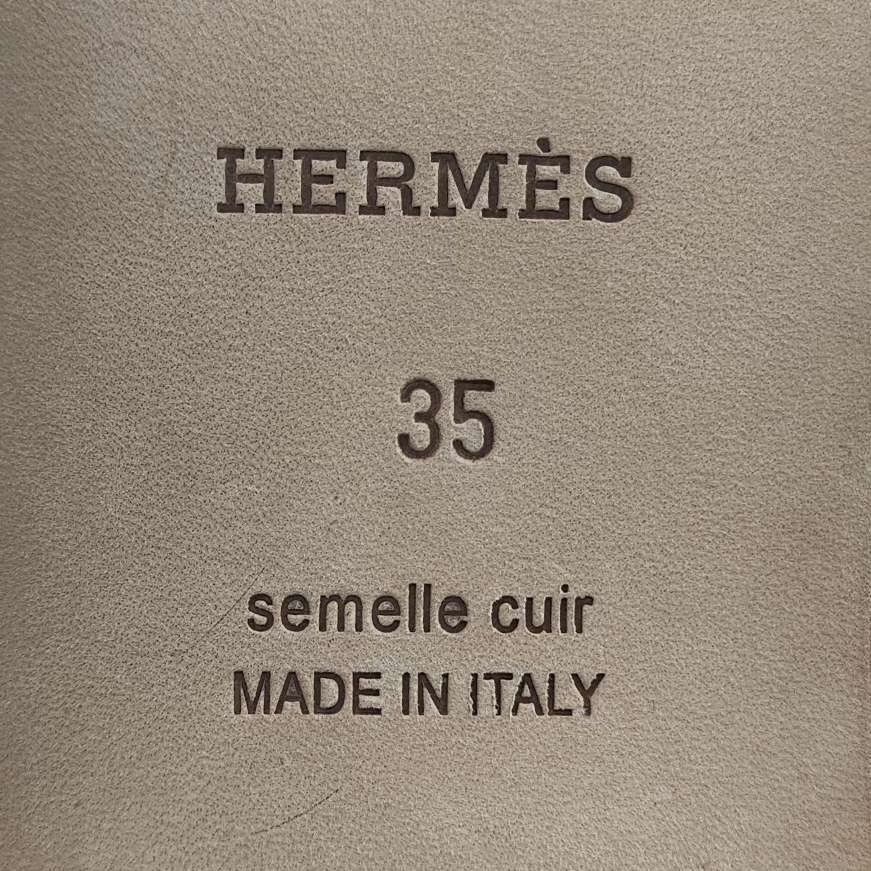 Hermes Hermes White Sandals us_5 Women Size US 5 / IT 35 - 6 Thumbnail