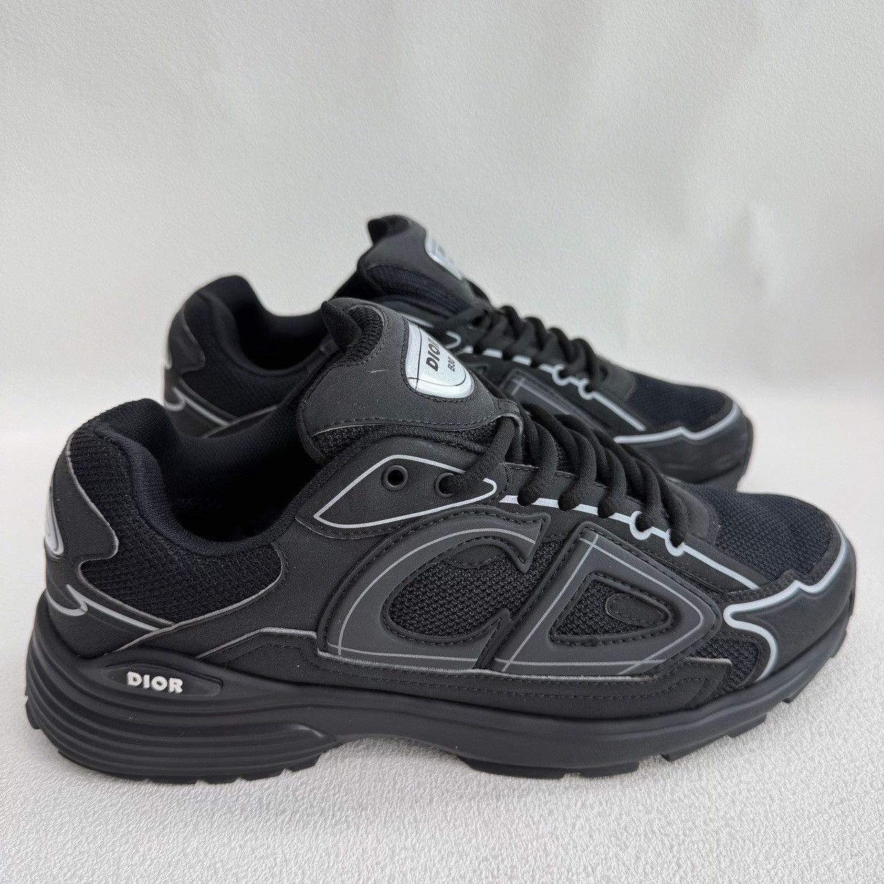 Dior Dior Running Black Lowtop Sneakers 8.5 Men Size US 8.5 / EU 41-42 - 4 Thumbnail