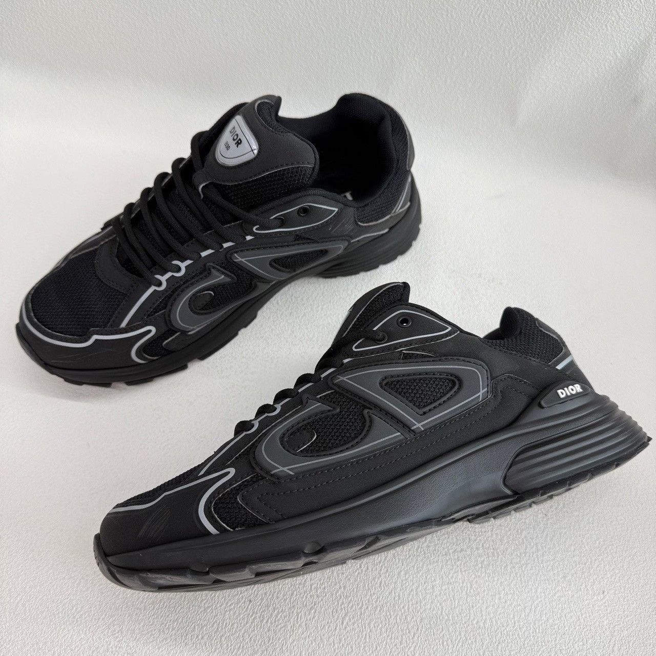 Dior Dior Running Black Lowtop Sneakers 8.5 Men Size US 8.5 / EU 41-42 - 8 Thumbnail