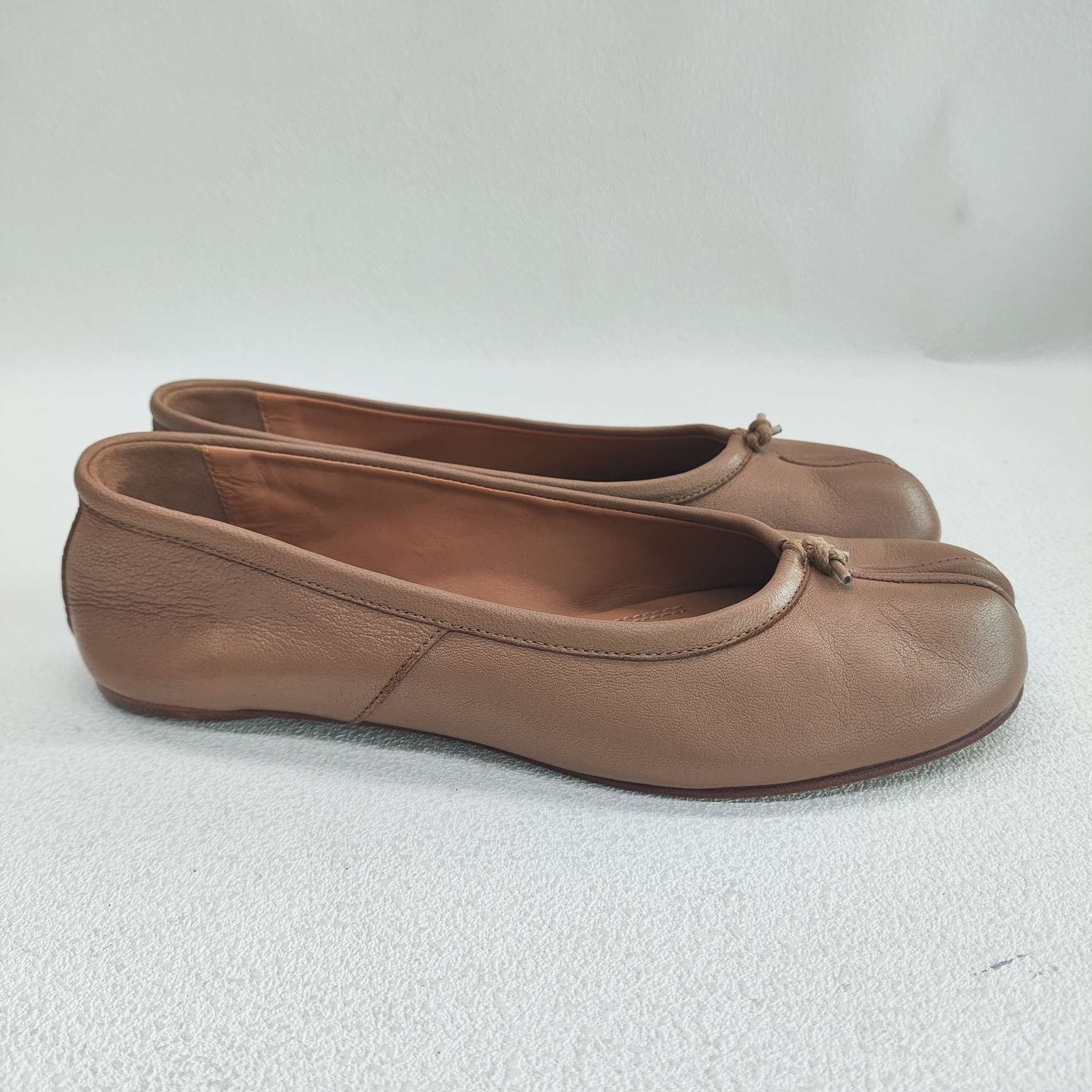 Maison Margiela Maison Margiela Leather Brown Lowtop Sneakers us_6 Women Size US 6 / IT 36 - 4 Thumbnail