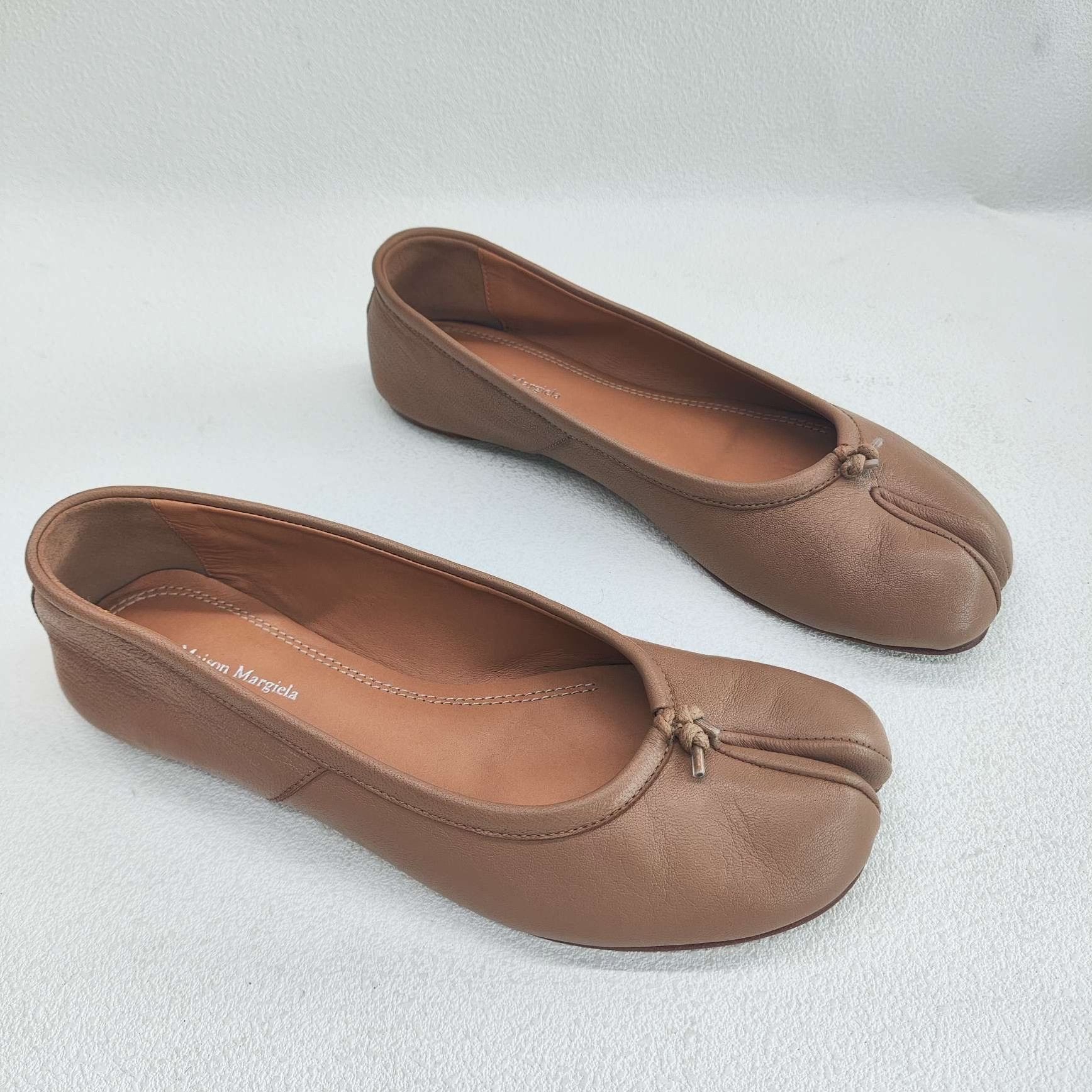 Maison Margiela Maison Margiela Leather Brown Lowtop Sneakers us_6 Women Size US 6 / IT 36 - 3 Thumbnail