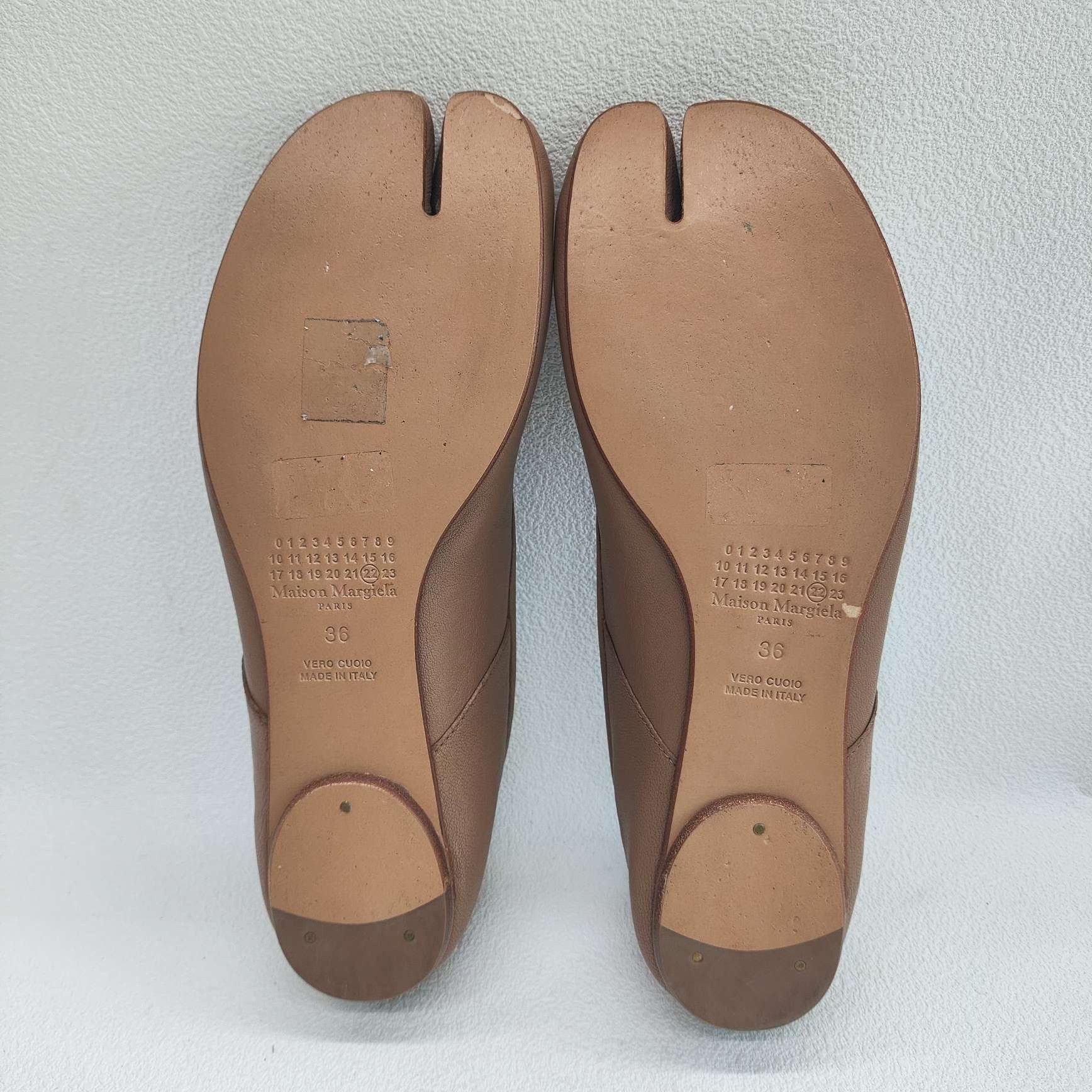 Maison Margiela Maison Margiela Leather Brown Lowtop Sneakers us_6 Women Size US 6 / IT 36 - 7 Thumbnail