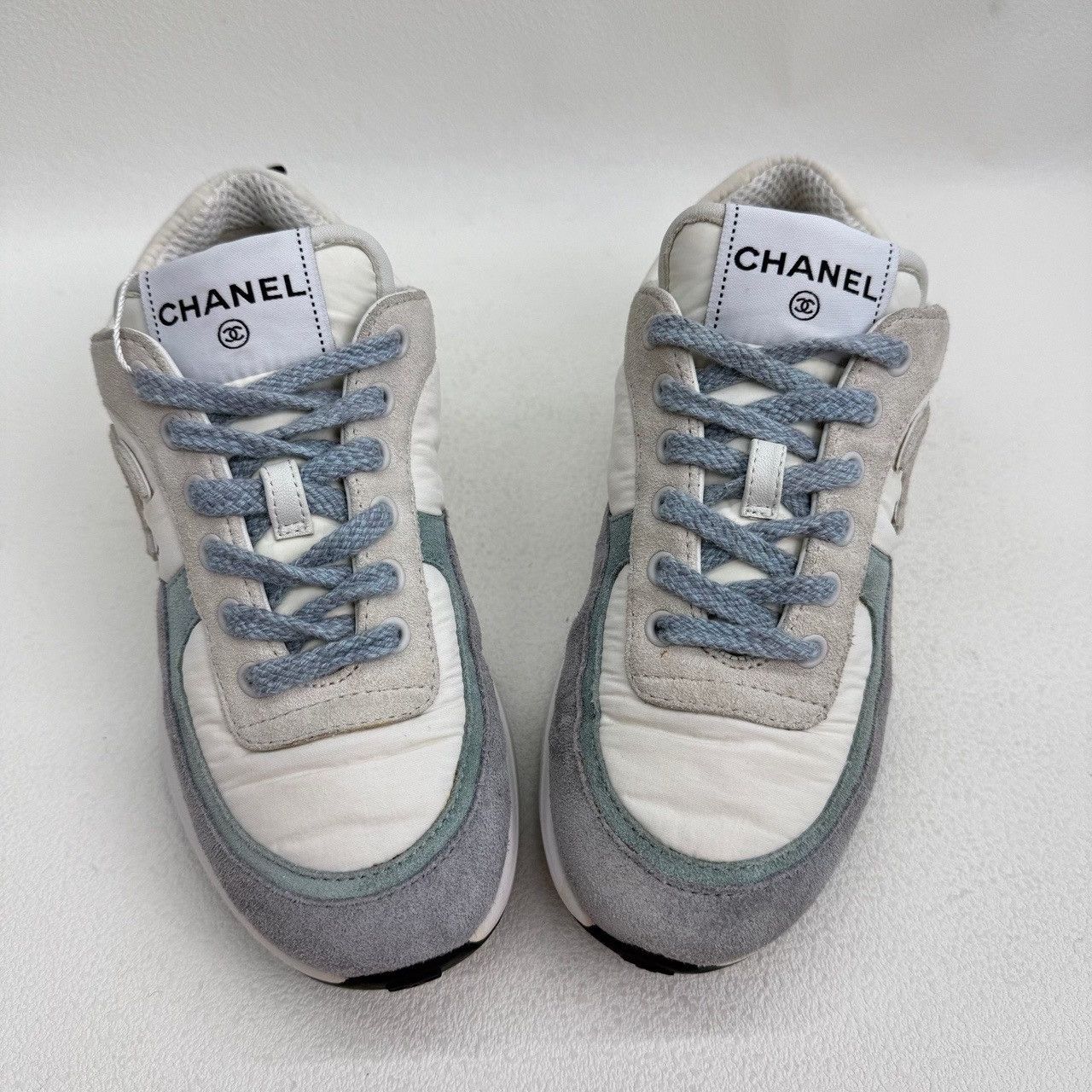 Chanel Chanel Casual Blue Lowtop Sneakers us_5 Women Size US 5 / IT 35 - 9 Thumbnail