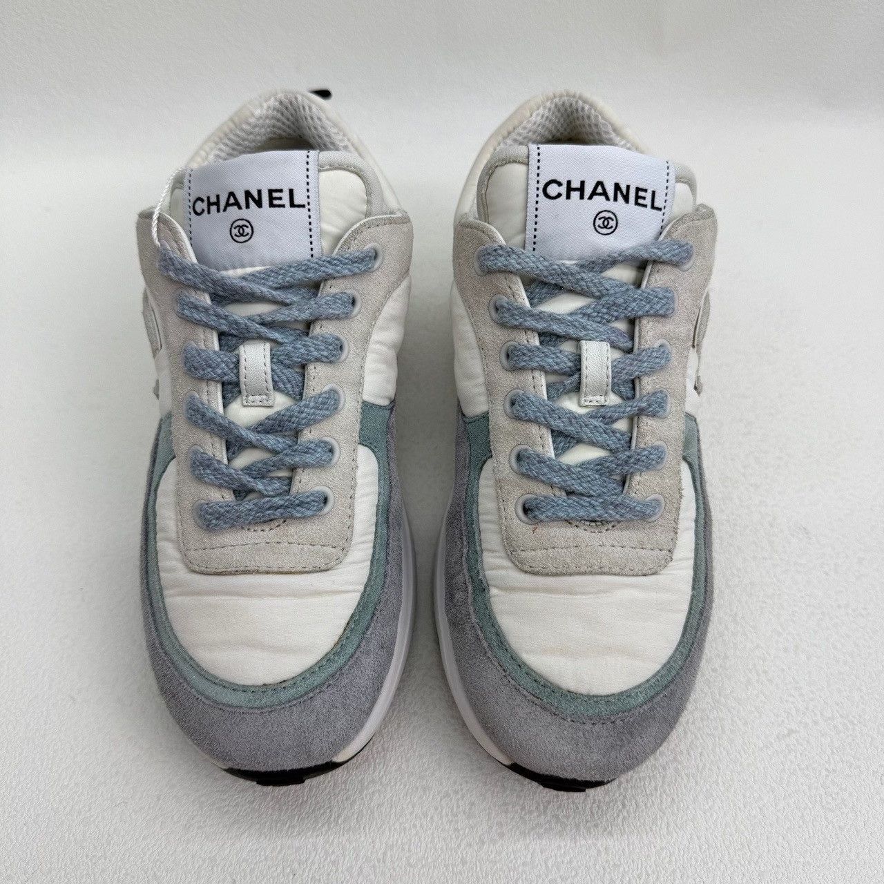 Chanel Chanel Casual Blue Lowtop Sneakers us_5 Women Size US 5 / IT 35 - 2 Thumbnail