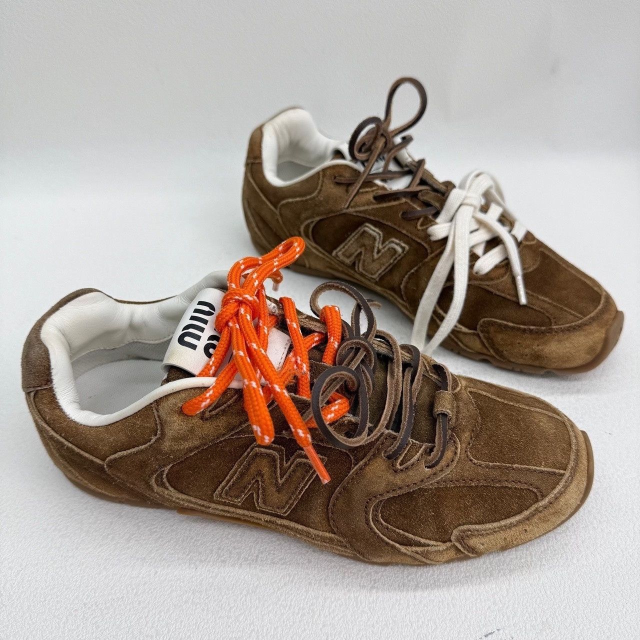 New Balance New Balance Brown Lowtop Sneakers us_6 Women Size US 6 / IT 36 - 3 Thumbnail