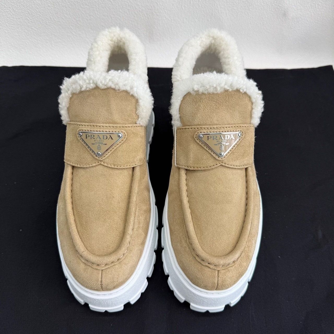 Prada Prada Brown Lowtop Sneakers us_6-5 Women Size US 6.5 / IT 36.5 - 2 Thumbnail