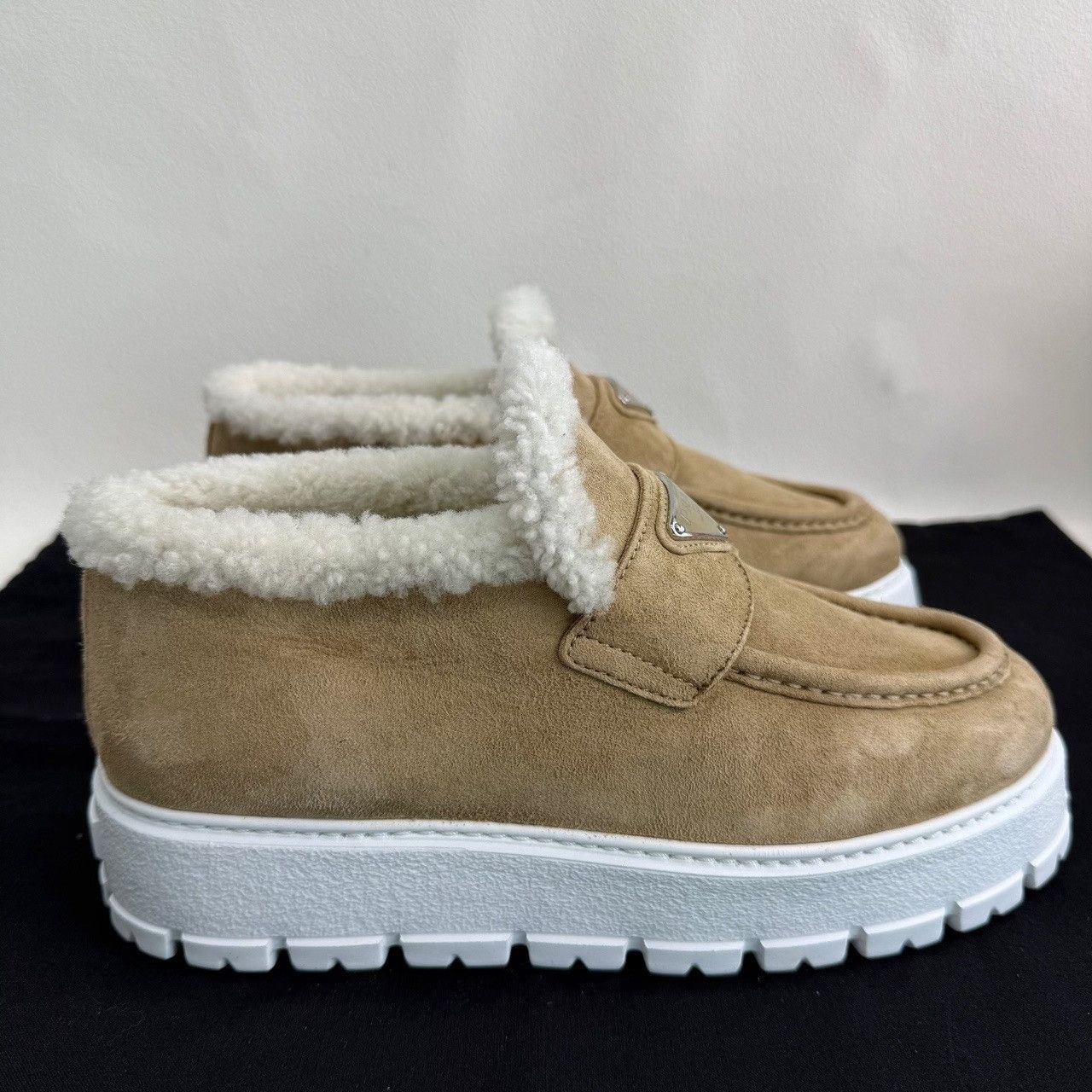 Prada Prada Brown Lowtop Sneakers us_6-5 Women Size US 6.5 / IT 36.5 - 4 Thumbnail