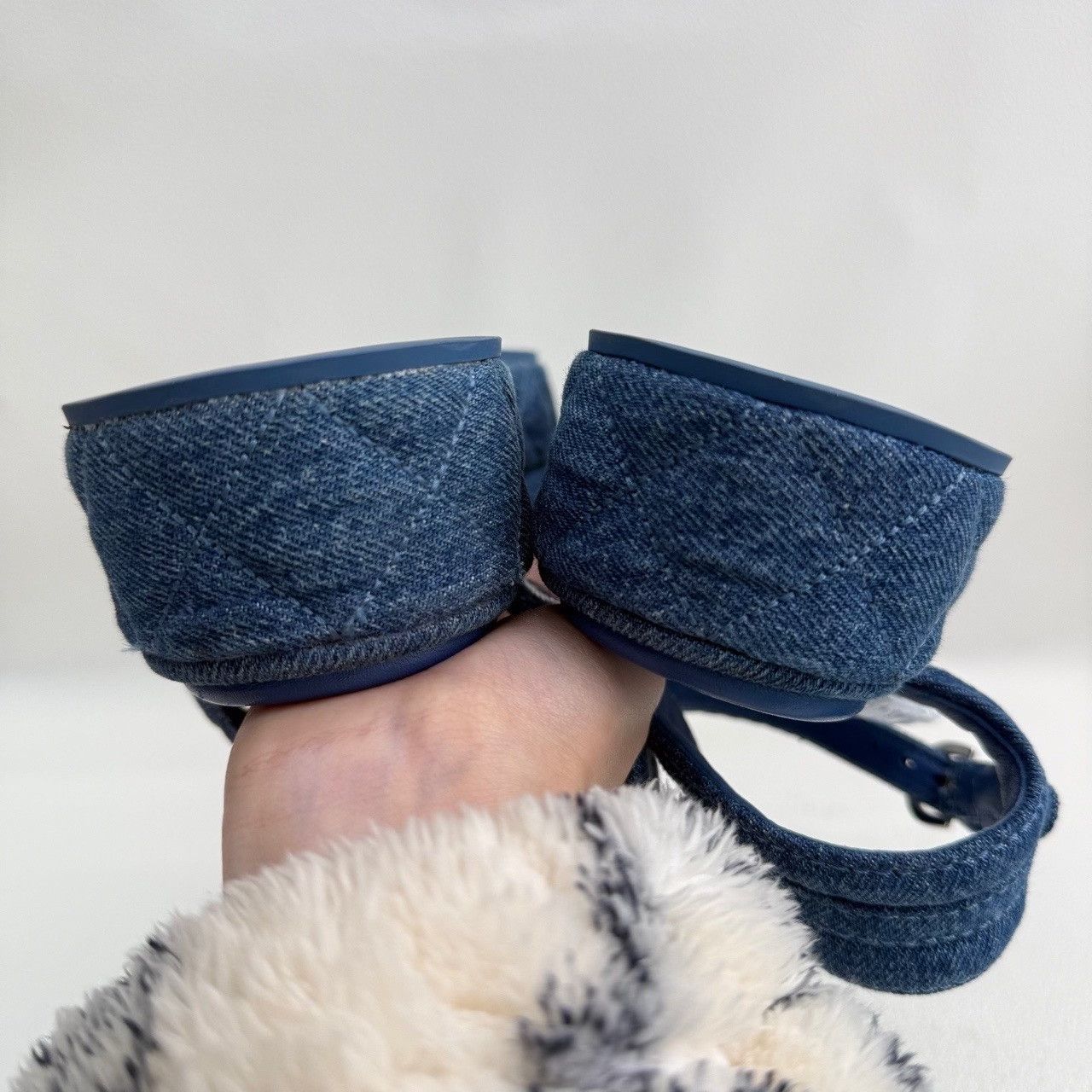 Chanel Chanel Blue Sandals us_6 Women Size US 6 / IT 36 - 6 Thumbnail