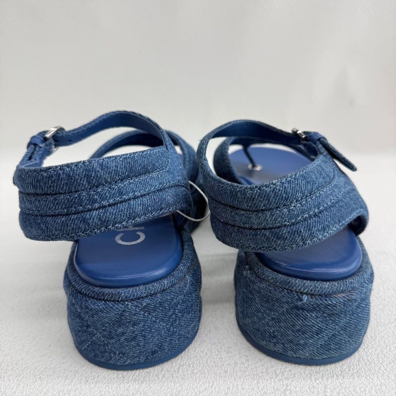 Chanel Chanel Blue Sandals us_6 Women Size US 6 / IT 36 - 5 Thumbnail