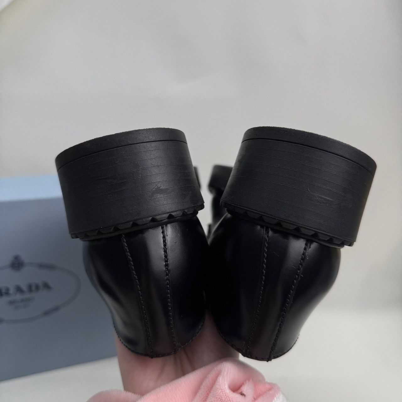 Prada Prada Retro Black Lowtop Sneakers us_6 Women Size US 6 / IT 36 - 8 Thumbnail