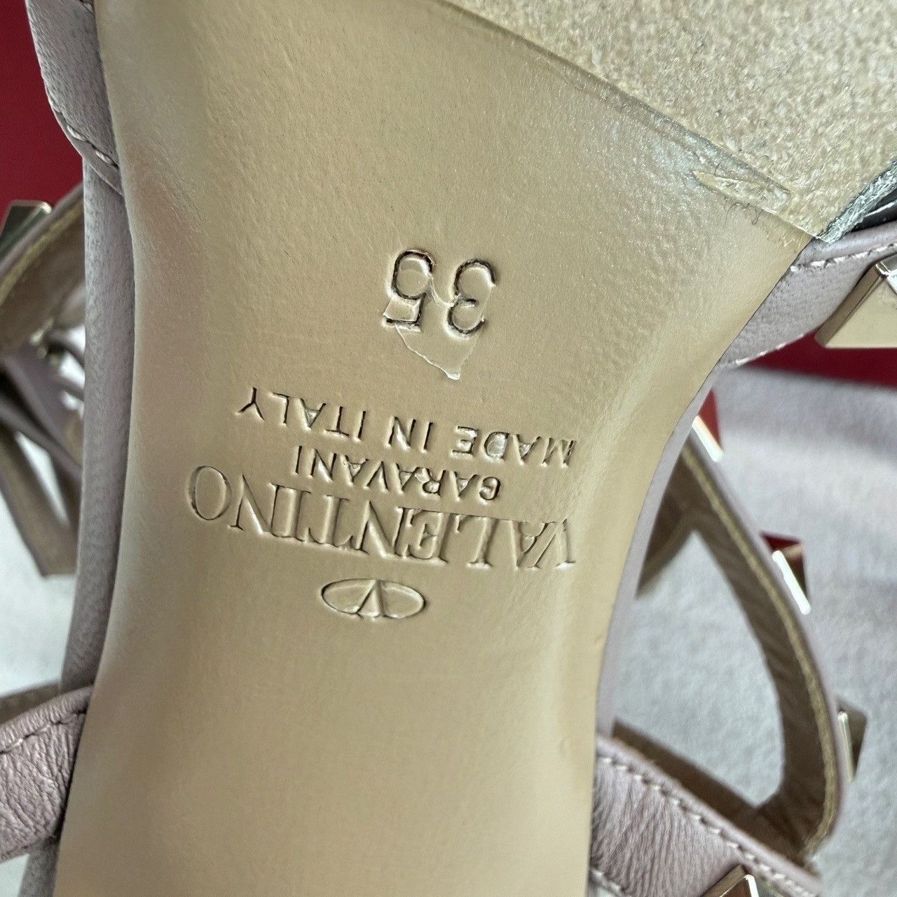 Valentino Valentino Leather Black Sandals us_5 Women Size US 5 / IT 35 - 9 Thumbnail