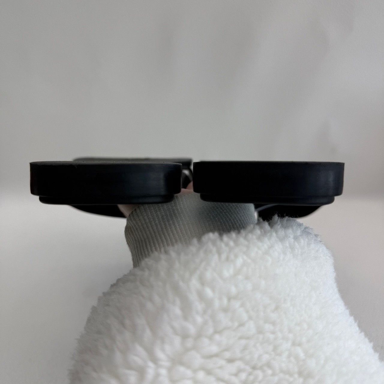 Hermes Hermes Leather Black Sandals us_7-5 Women Size US 7.5 / IT 37.5 - 6 Thumbnail