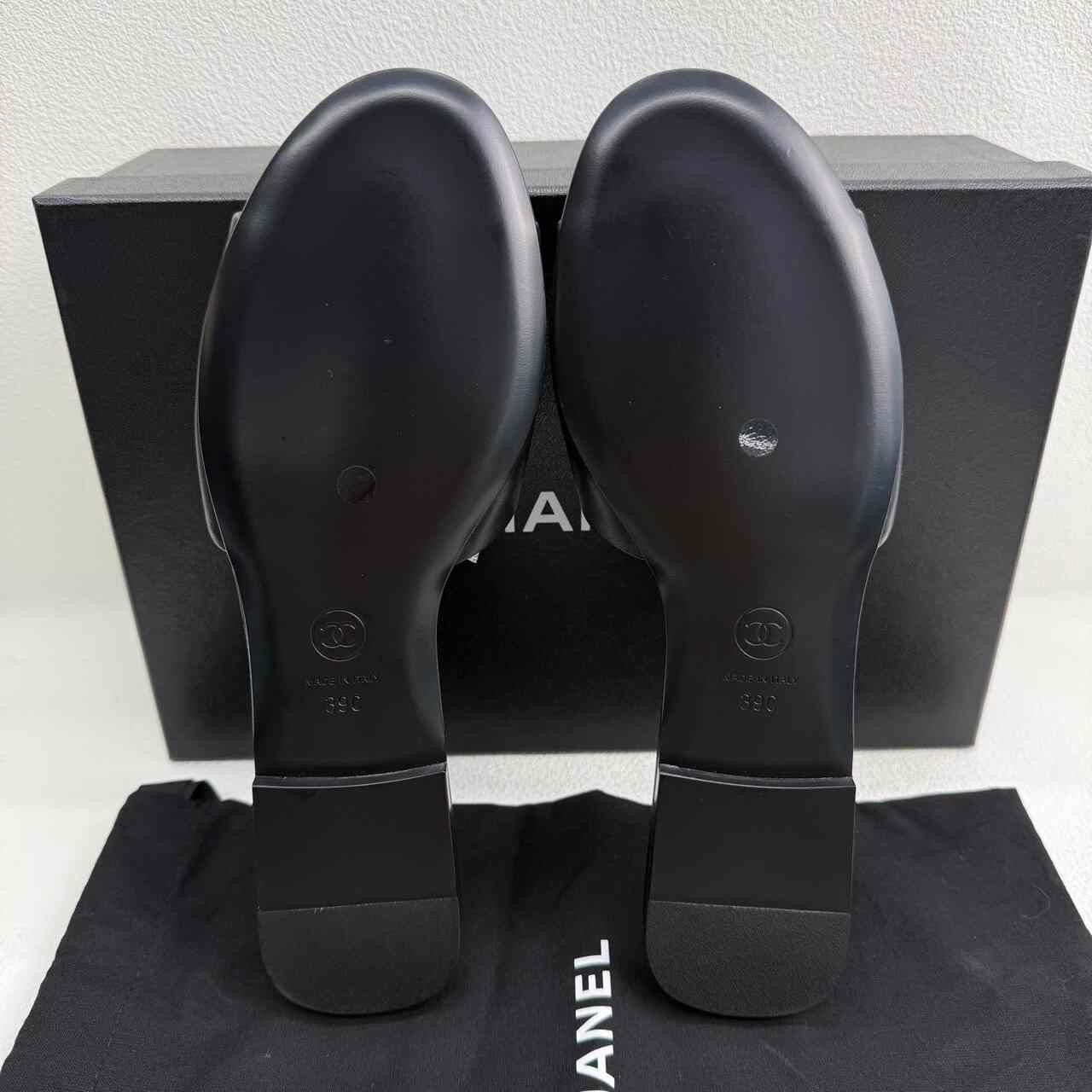 Chanel Chanel Black Sandals us_8-5 Women Size US 8.5 / IT 38.5 - 8 Thumbnail