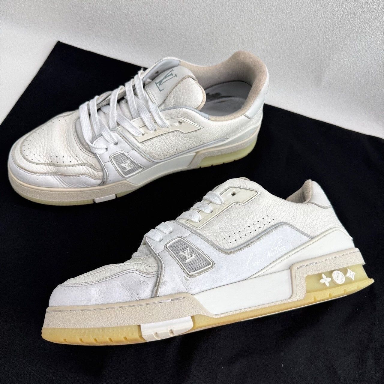 Louis Vuitton Louis Vuitton Training White Lowtop Sneakers 7.5 Men Size US 7.5 / EU 40-41 - 7 Thumbnail