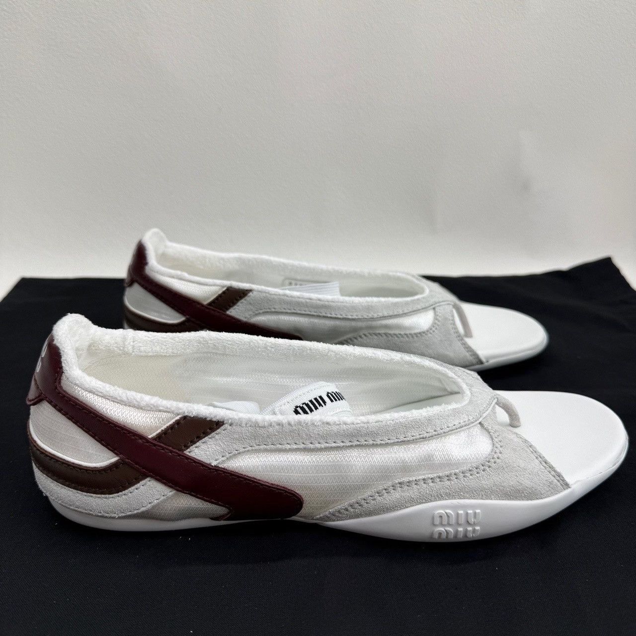 Miu Miu Miu Miu White Sandals us_6-5 Women Size US 6.5 / IT 36.5 - 4 Thumbnail