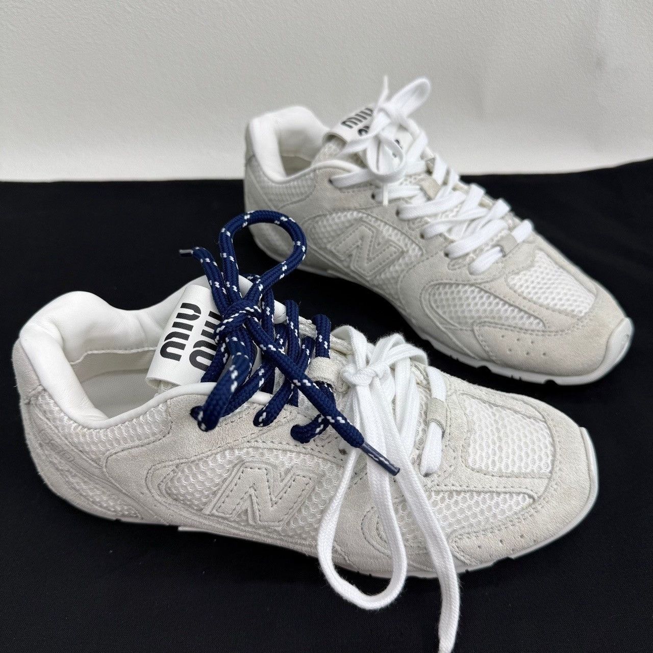 New Balance New Balance Collab White Lowtop Sneakers us_5 Women Size US 5 / IT 35 - 3 Thumbnail