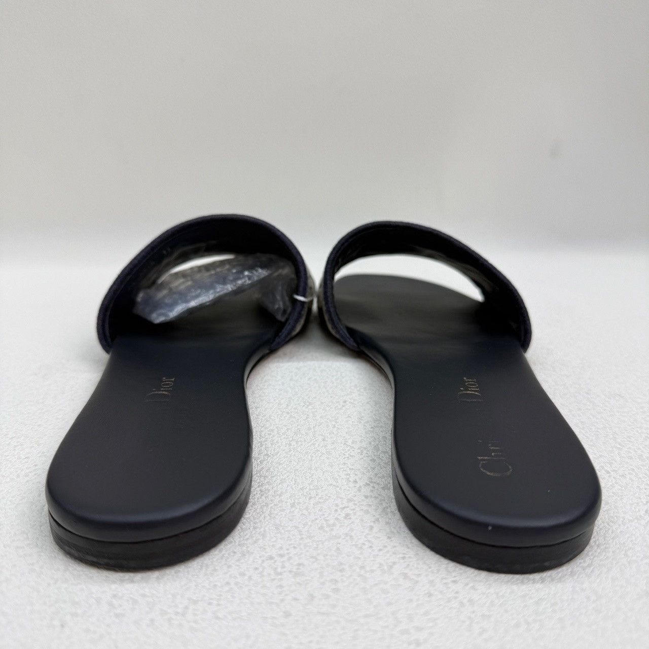 Dior Dior Canvas Printed Blue Sandals us_6 Women Size US 6 / IT 36 - 5 Thumbnail