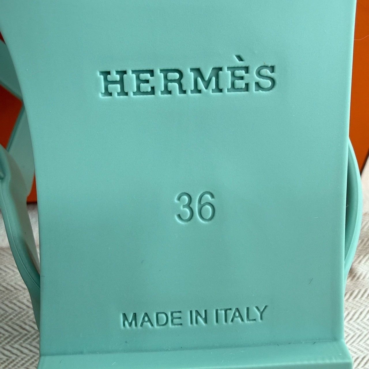 Hermes Hermes Green Sandals us_6 Women Size US 6 / IT 36 - 9 Thumbnail