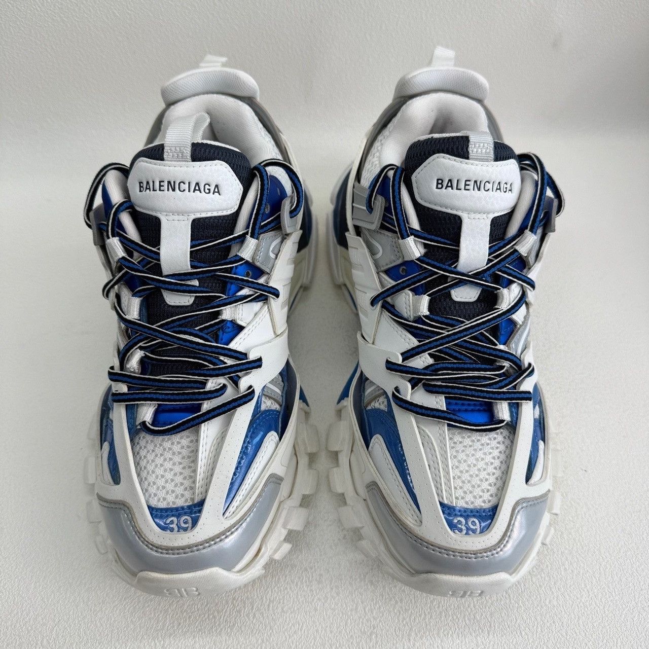 Balenciaga Balenciaga Breathable Blue Lowtop Sneakers 6.5 Men Size US 6.5 / EU 39-40 - 2 Thumbnail