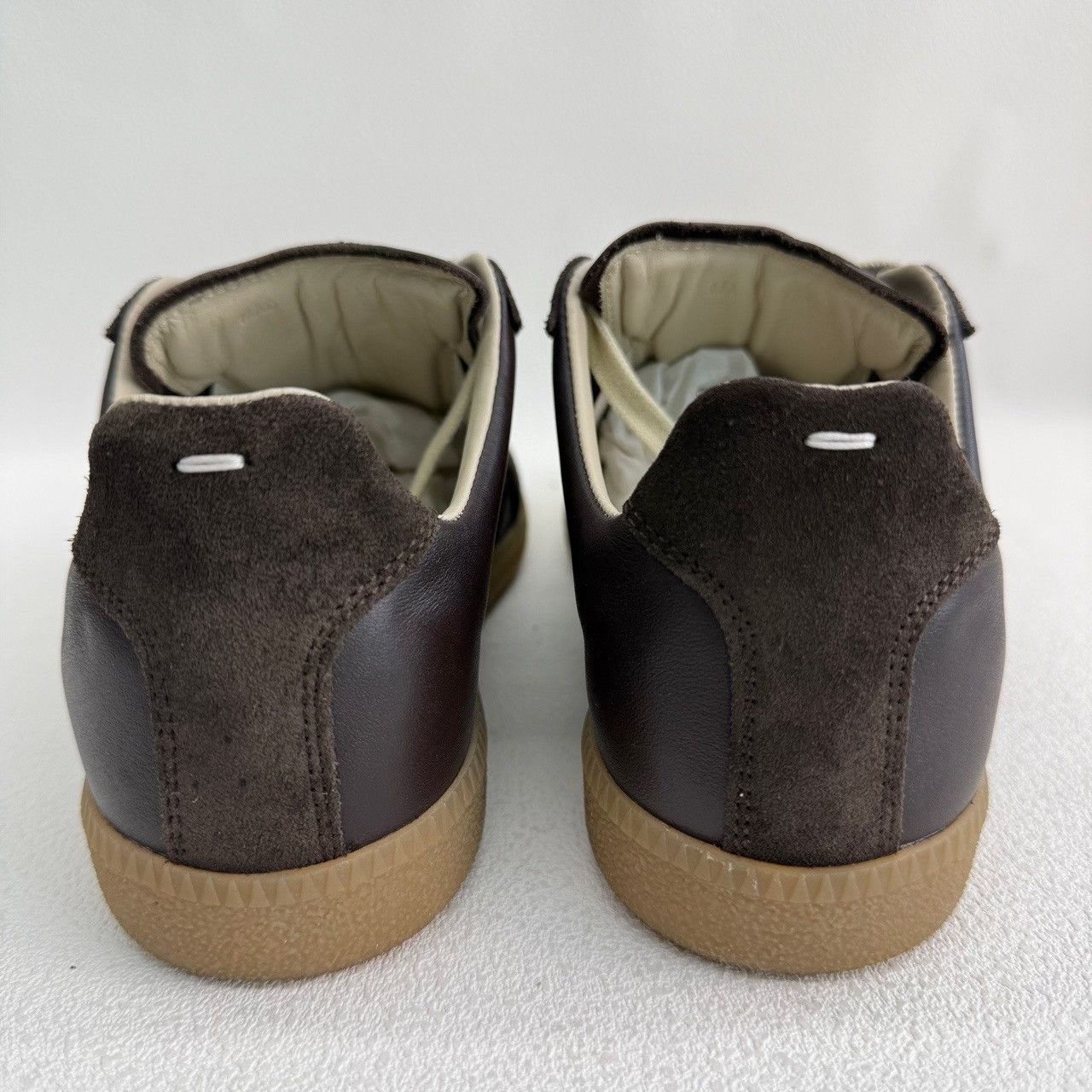 Maison Margiela Maison Margiela Leather Brown Lowtop Sneakers us_6 Women Size US 6 / IT 36 - 5 Thumbnail