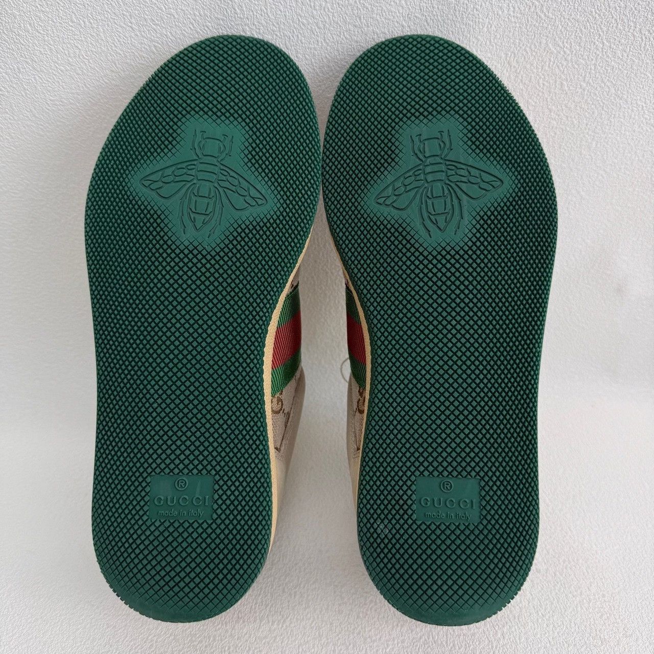 Gucci Gucci Canvas Green Lowtop Sneakers us_5 Women Size US 5 / IT 35 - 7 Thumbnail