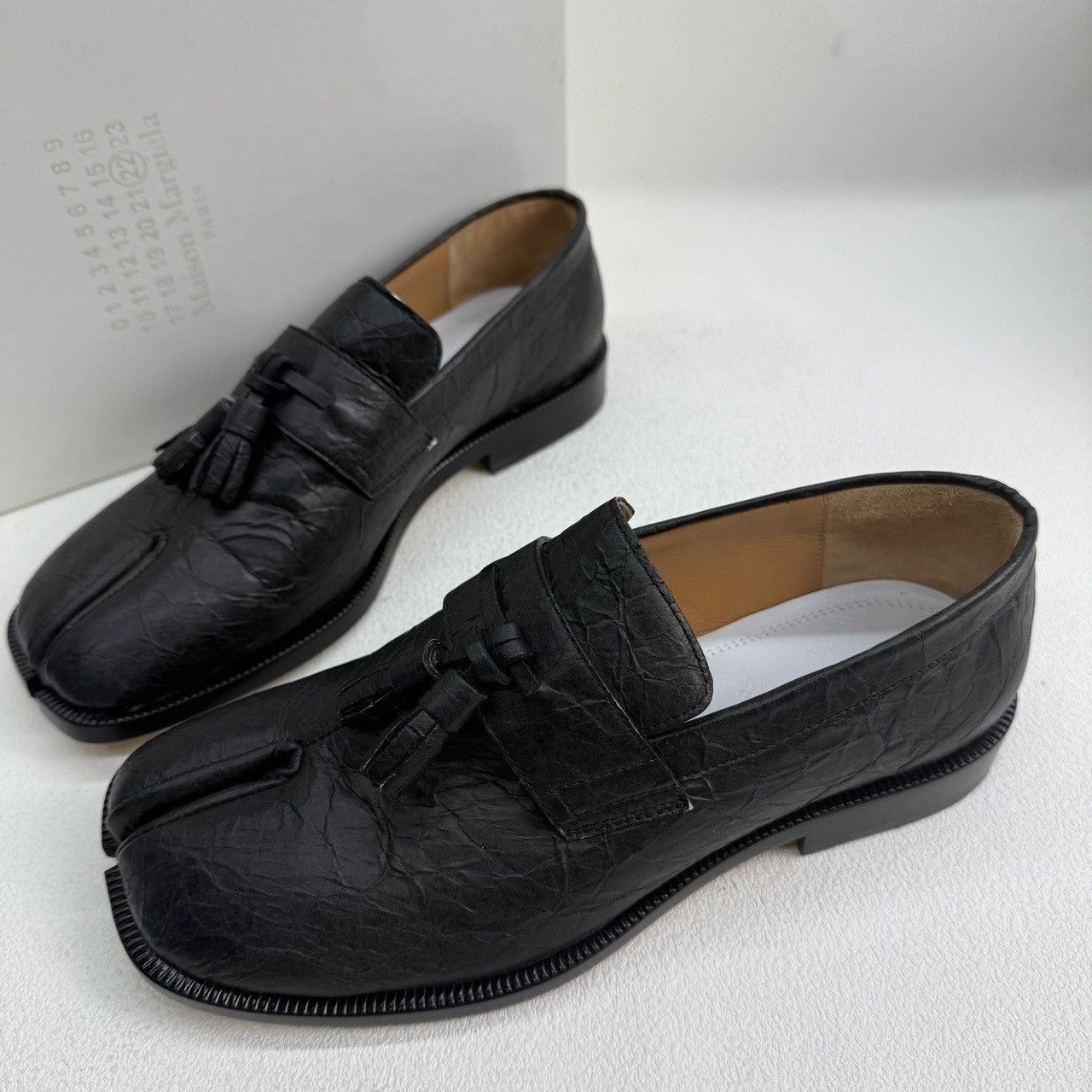 Maison Margiela Maison Margiela Leather Black Lowtop Sneakers us_6-5 Women Size US 6.5 / IT 36.5 - 2 Thumbnail