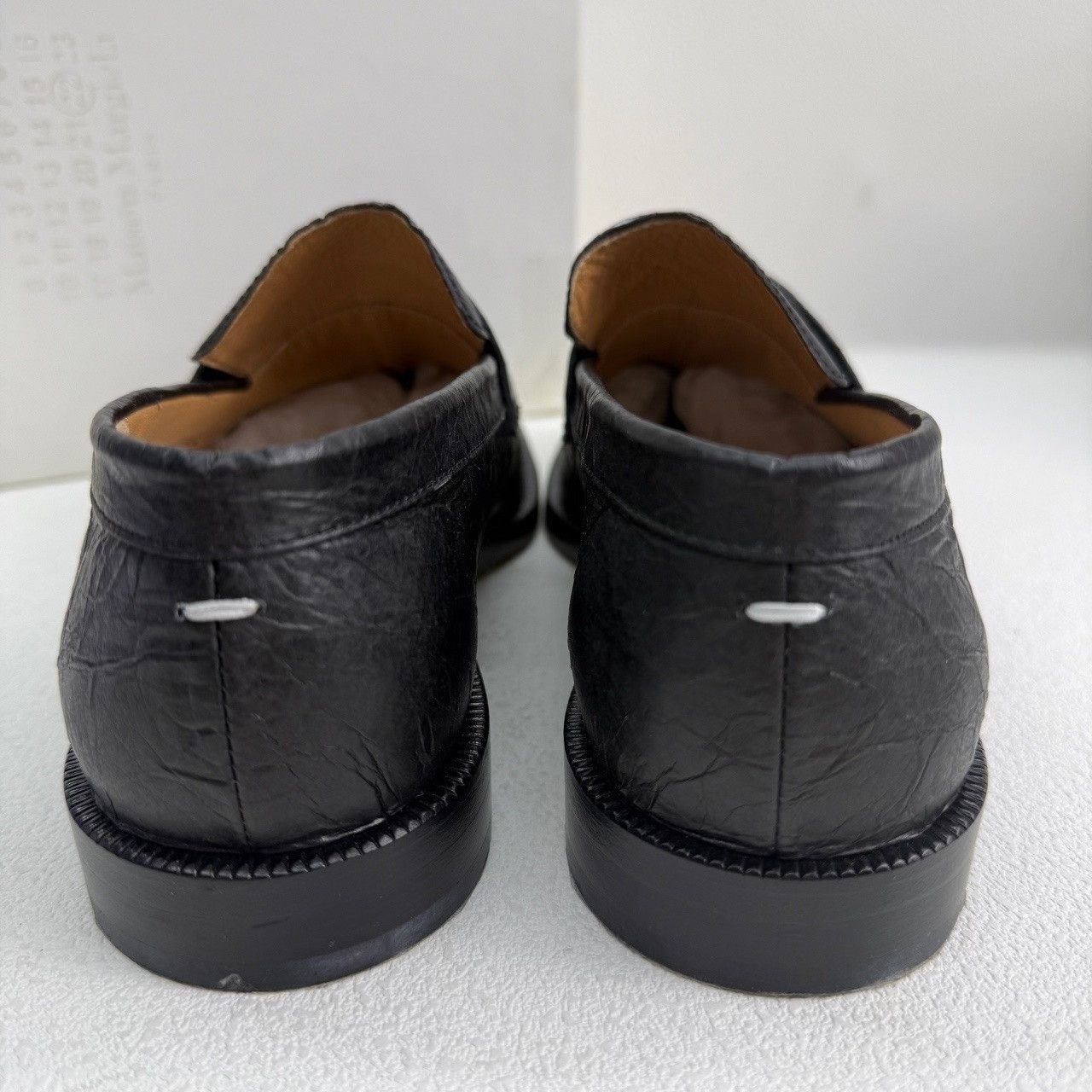 Maison Margiela Maison Margiela Leather Black Lowtop Sneakers us_6-5 Women Size US 6.5 / IT 36.5 - 6 Thumbnail