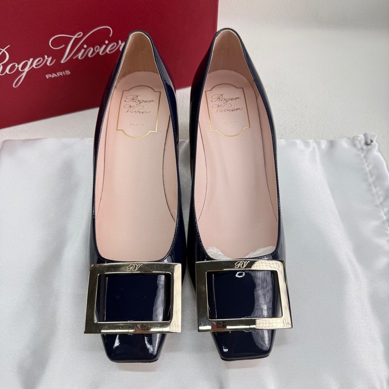 Roger Vivier Roger Vivier Retro Blue Lowtop Sneakers us_6 Women Size US 6 / IT 36 - 3 Thumbnail