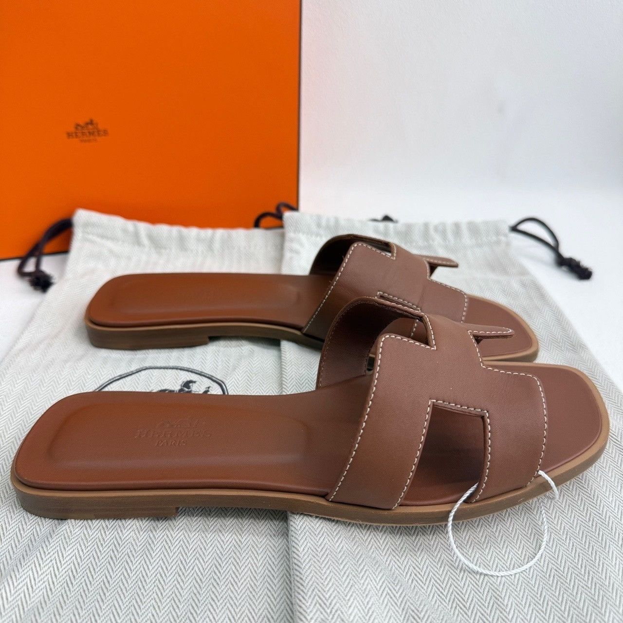 Hermes Hermes Brown Sandals us_6-5 Women Size US 6.5 / IT 36.5 - 5 Thumbnail