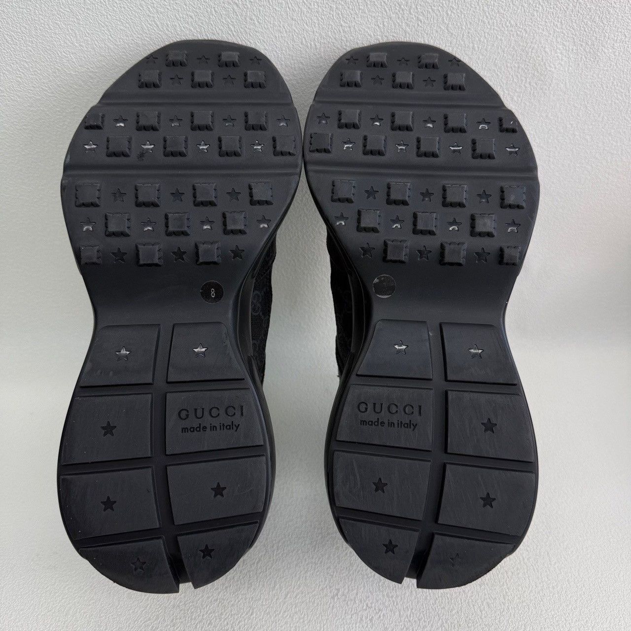 Gucci Gucci Retro Black Lowtop Sneakers 9 Men Size US 9 / EU 42 - 6 Thumbnail