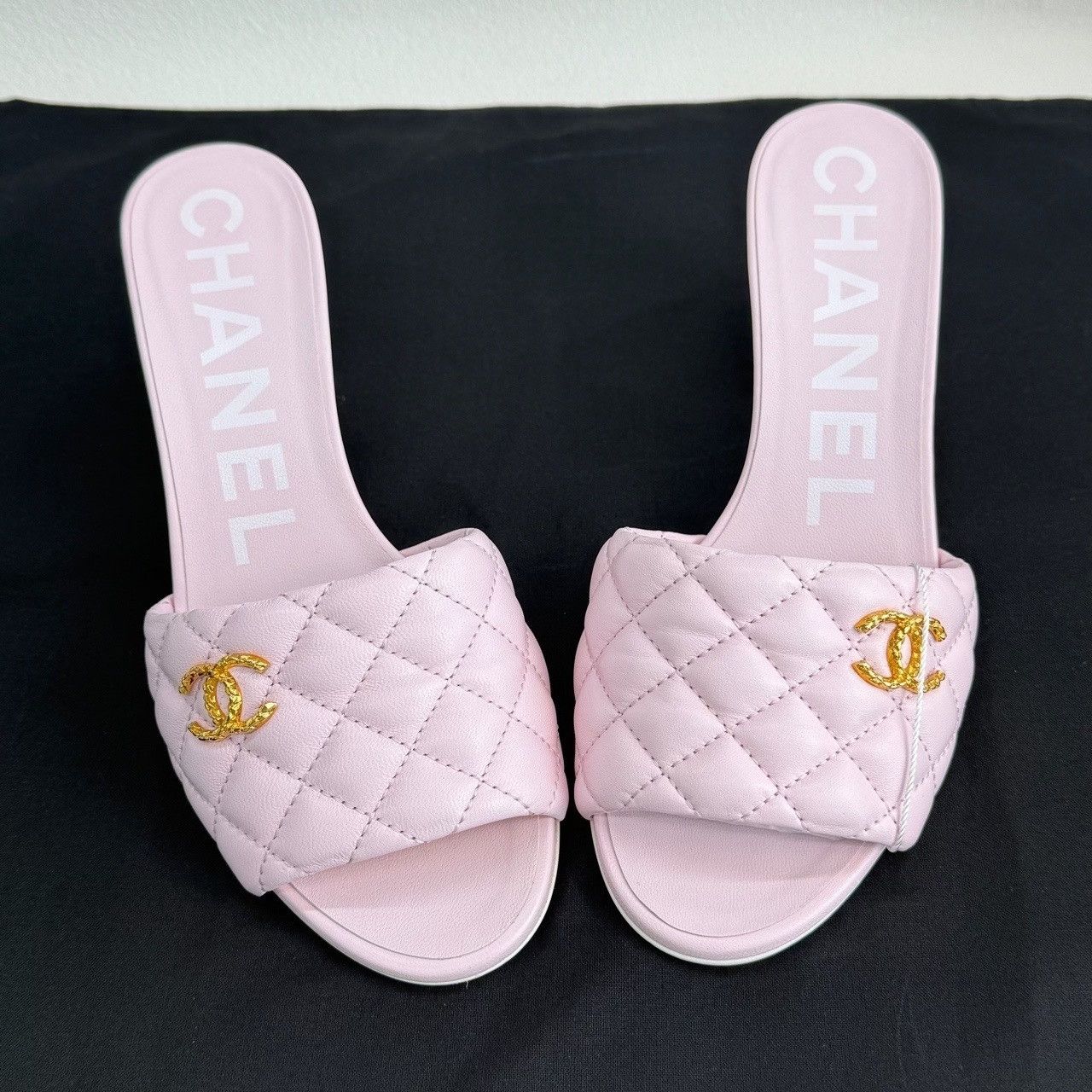Chanel Chanel Plaid Pink Sandals us_6-5 Women Size US 6.5 / IT 36.5 - 9 Thumbnail
