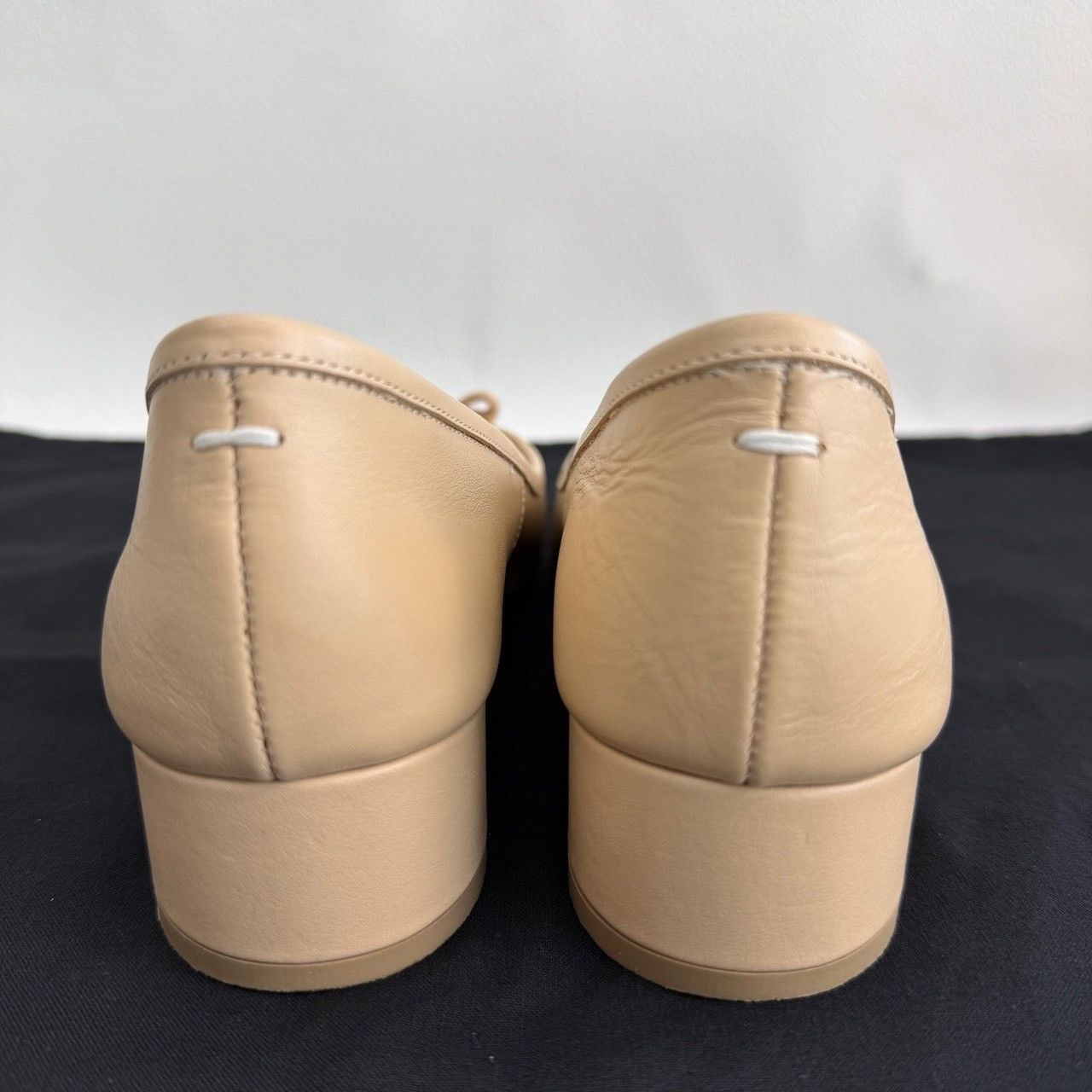 Maison Margiela Maison Margiela Leather Beige Lowtop Sneakers us_5 Women Size US 5 / IT 35 - 5 Thumbnail