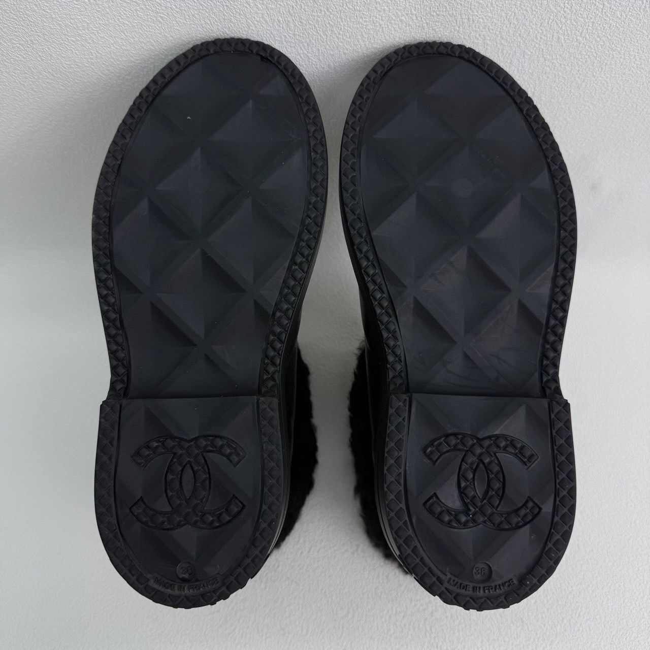 Chanel Chanel Black Boots us_7-5 Women Size US 7.5 / IT 37.5 - 6 Thumbnail