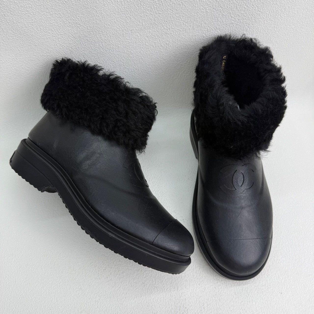 Chanel Chanel Black Boots us_7-5 Women Size US 7.5 / IT 37.5 - 8 Thumbnail