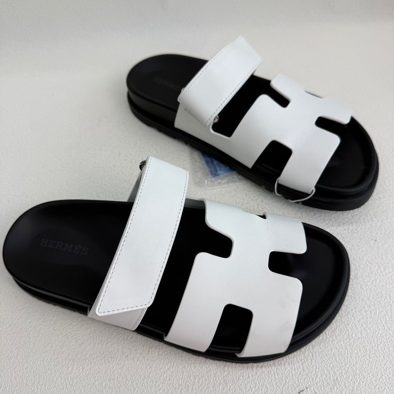 Hermes Hermes White Sandals us_6 Women Size US 6 / IT 36 - 3 Thumbnail