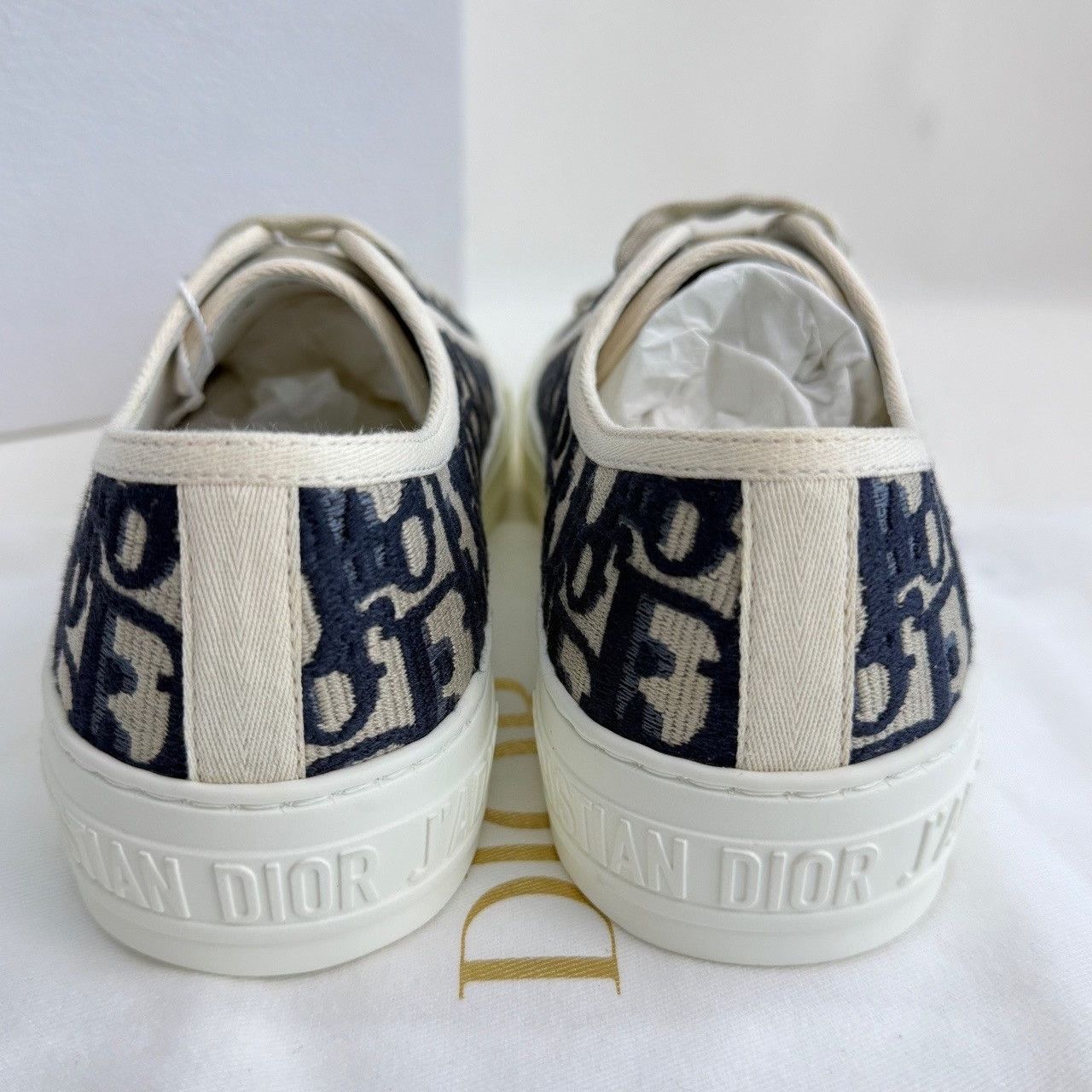 Dior Dior Blue Lowtop Sneakers us_5 Women Size US 5 / IT 35 - 6 Thumbnail