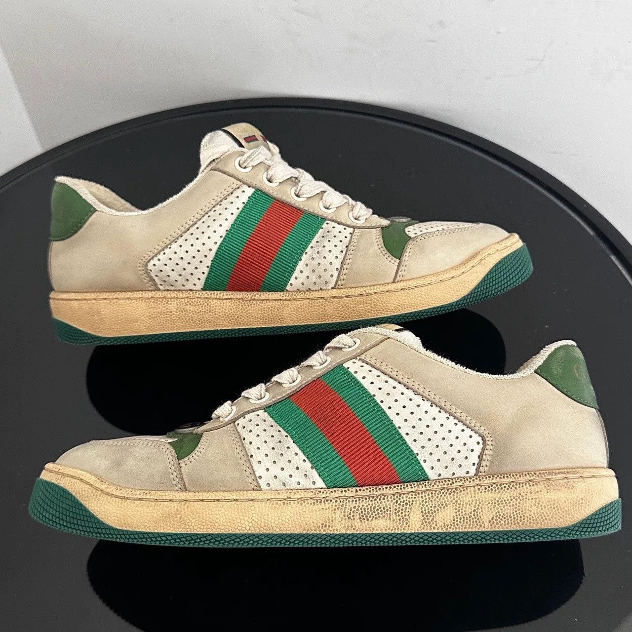 Gucci Gucci Distressed Multi Lowtop Sneakers us_6-5 Women Size US 6.5 / IT 36.5 - 5 Thumbnail